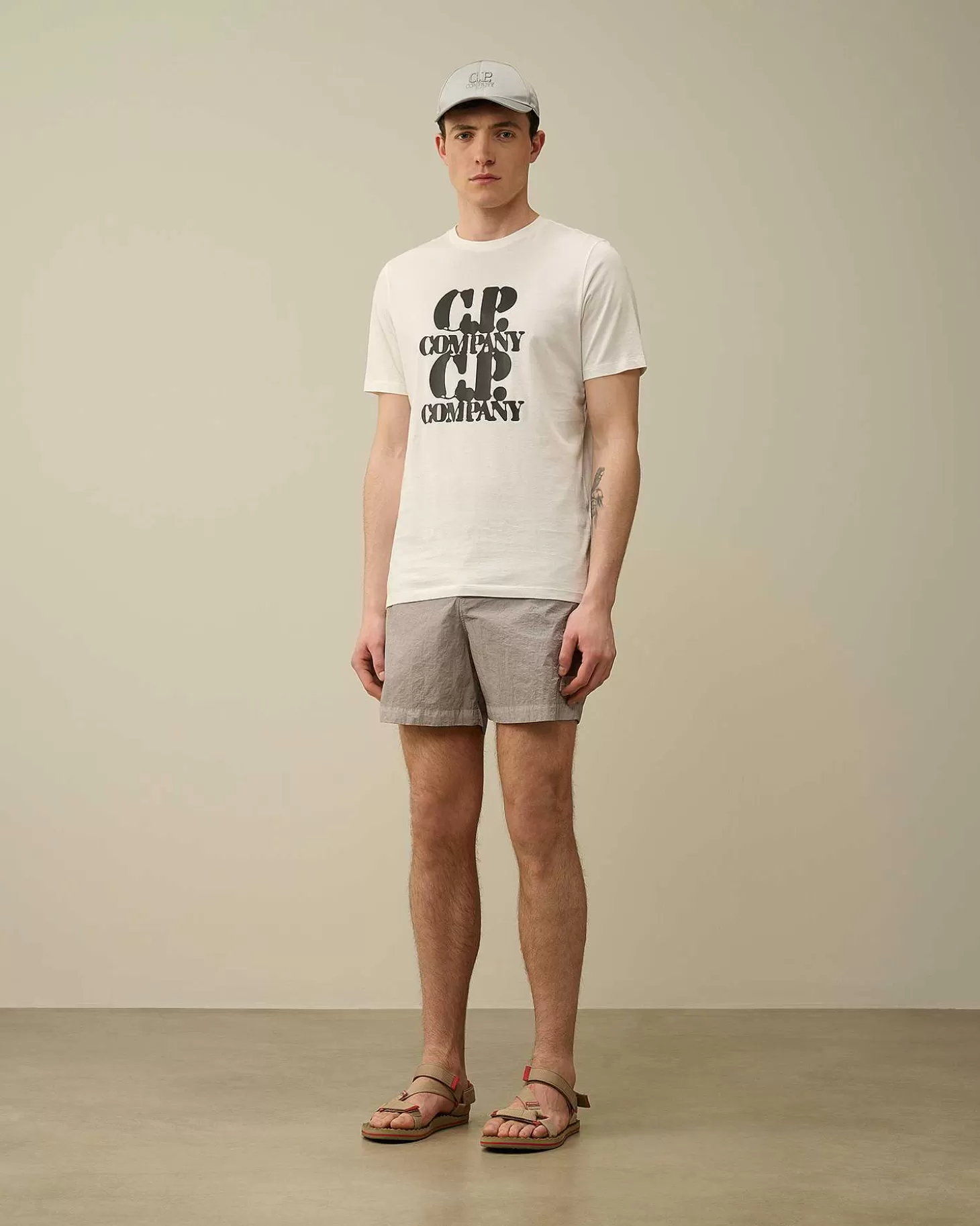 Fashion Eco-Chrome R Swim Shorts Men Beachwear