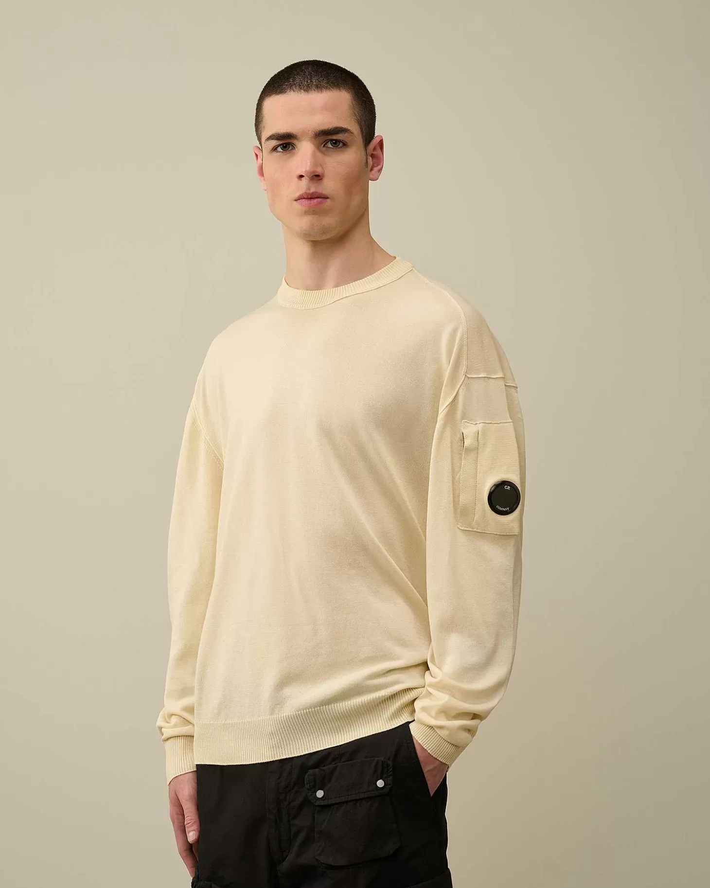 Online Filo Di Scozia Lens Knit Men Jumpers