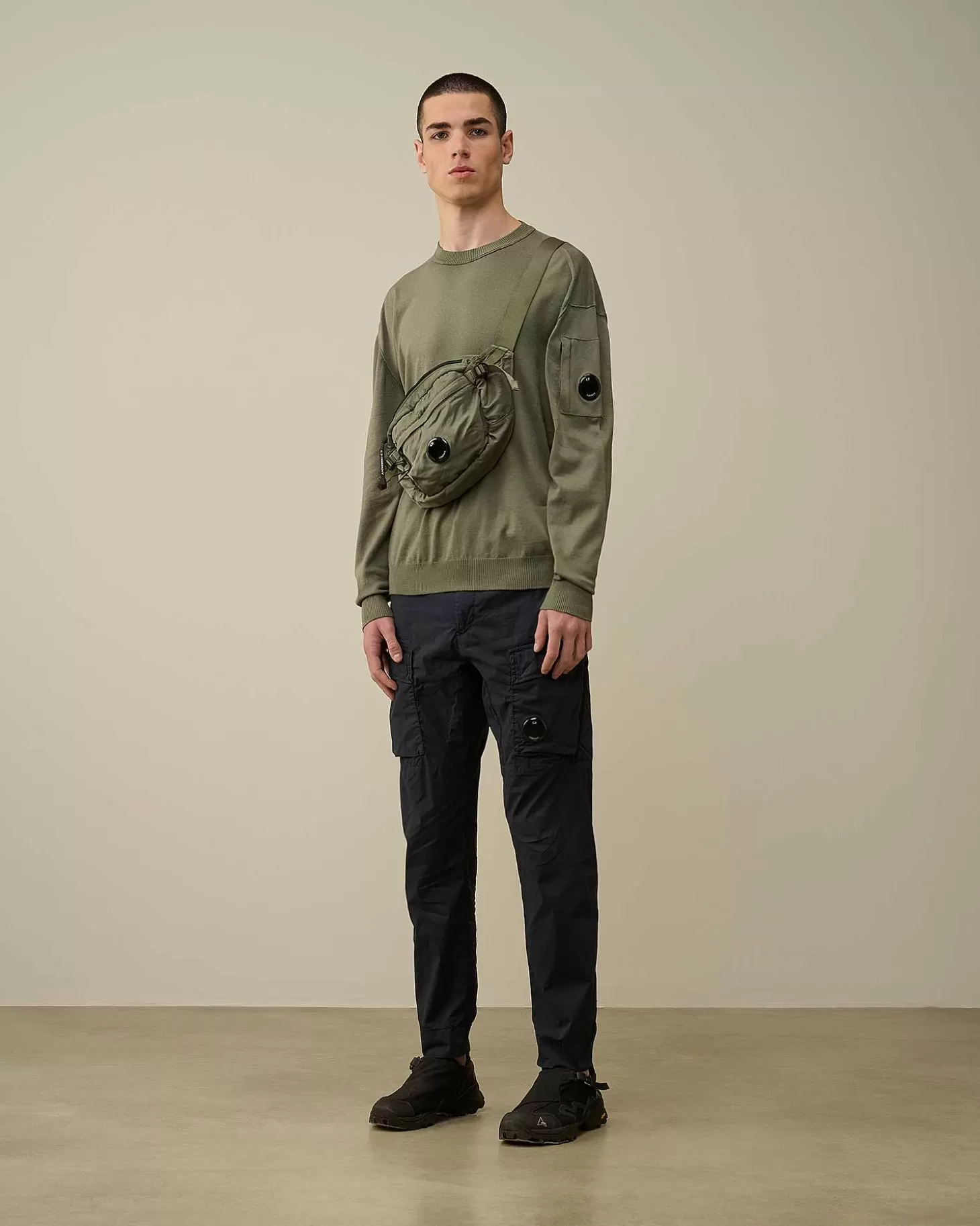 Discount Filo Di Scozia Lens Knit Men Jumpers