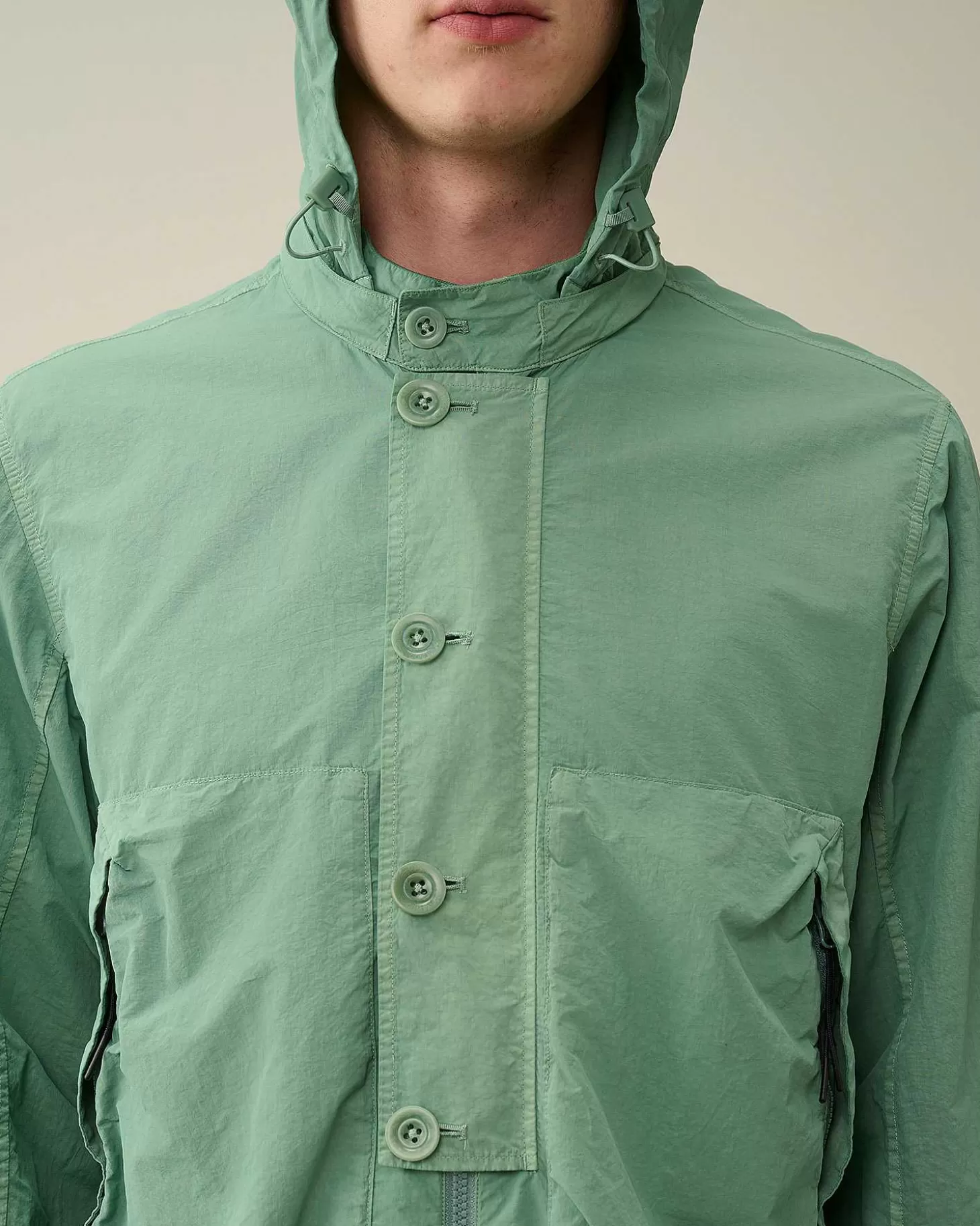Flash Sale Flatt Nylon Goggle Overshirt Men Overshirt