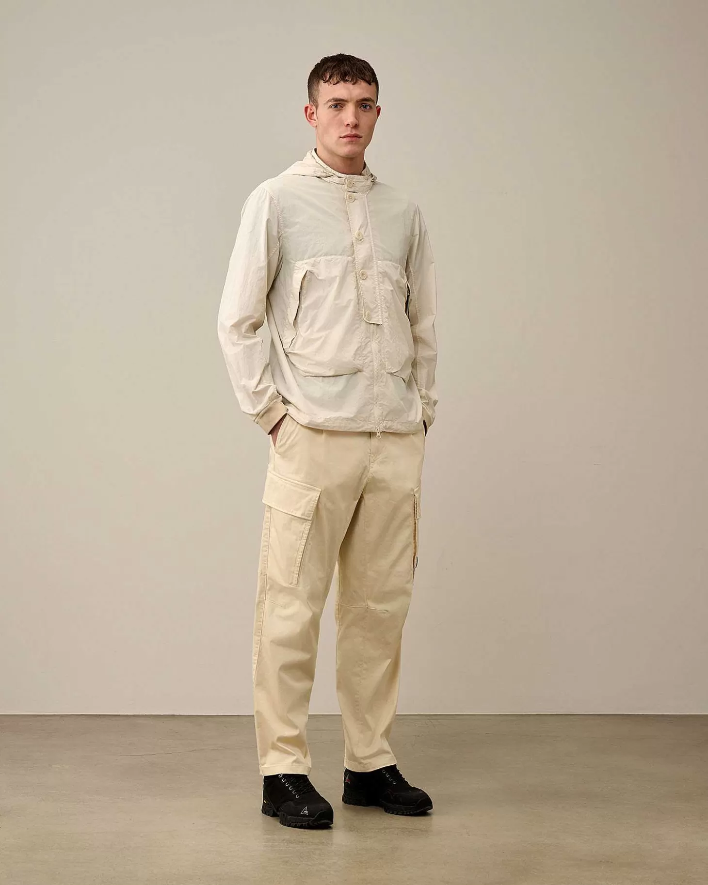Fashion Flatt Nylon Goggle Overshirt Men Overshirt