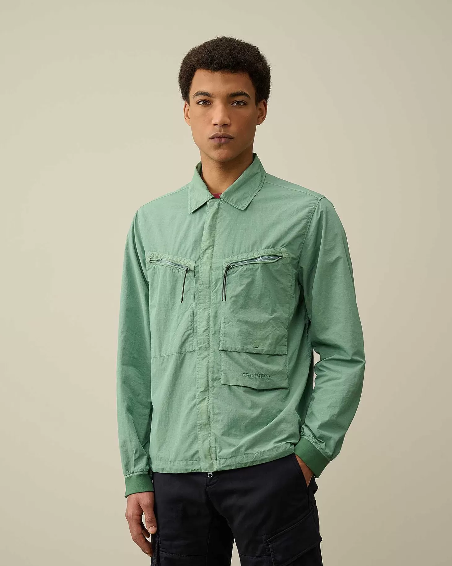 Clearance Flatt Nylon Overshirt Men Overshirt