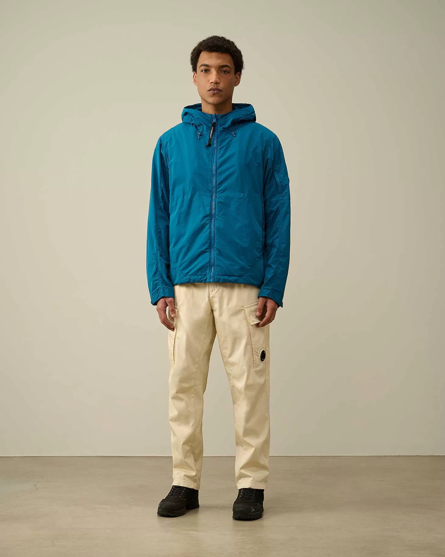 Fashion Flatt Nylon Reversible Hooded Jacket Men Jacket & Coats