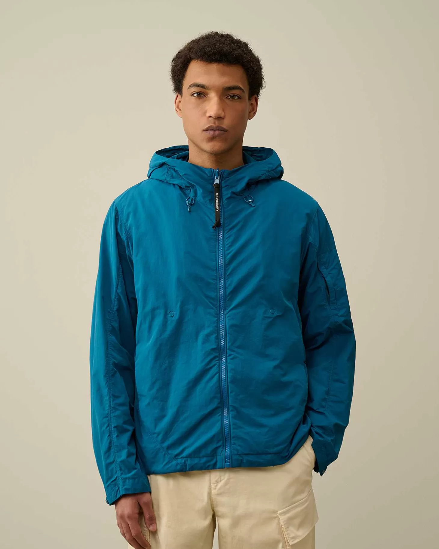Fashion Flatt Nylon Reversible Hooded Jacket Men Jacket & Coats
