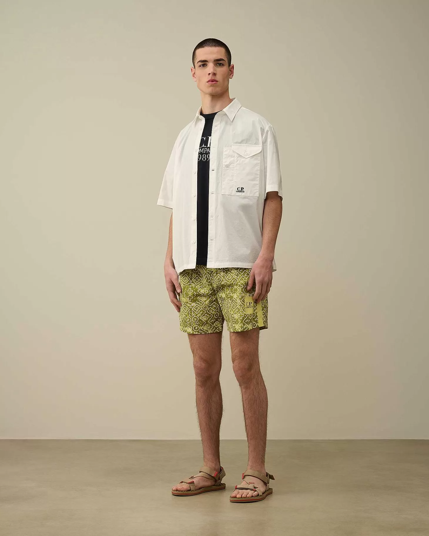 Best Flatt Nylon Swim Shorts Men Beachwear