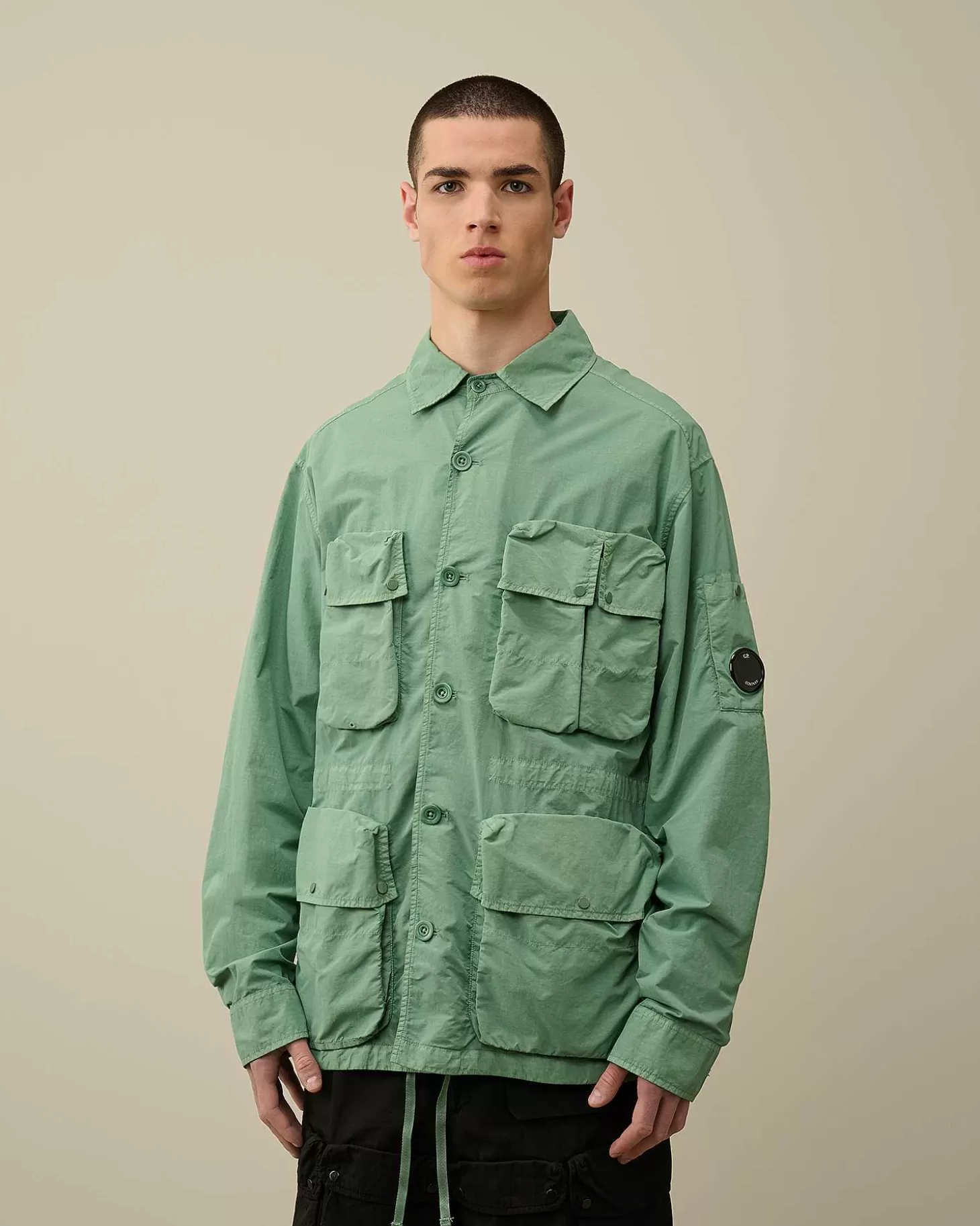 Cheap Flatt Nylon Utility Overshirt Men Overshirt