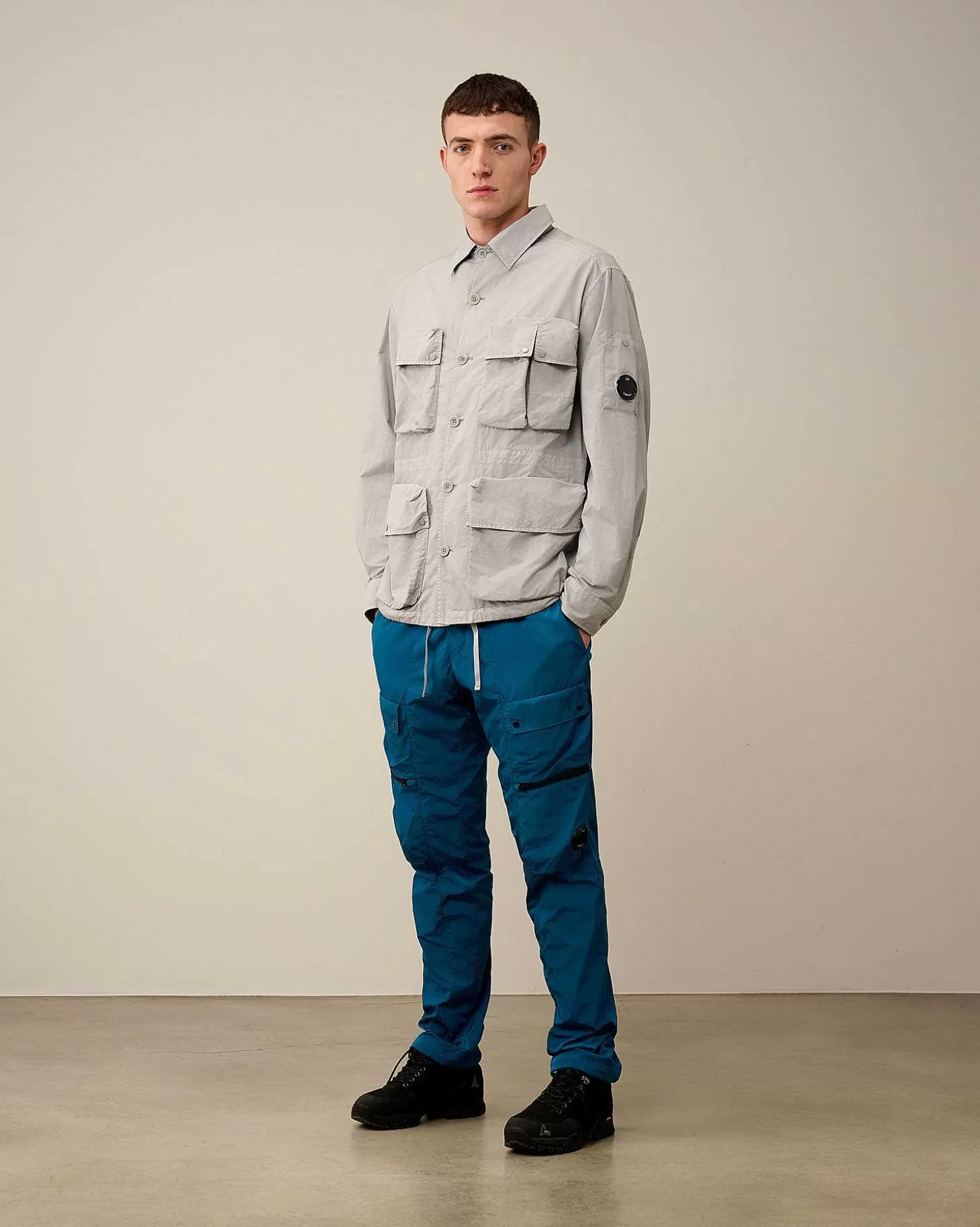 Outlet Flatt Nylon Utility Overshirt Men Overshirt