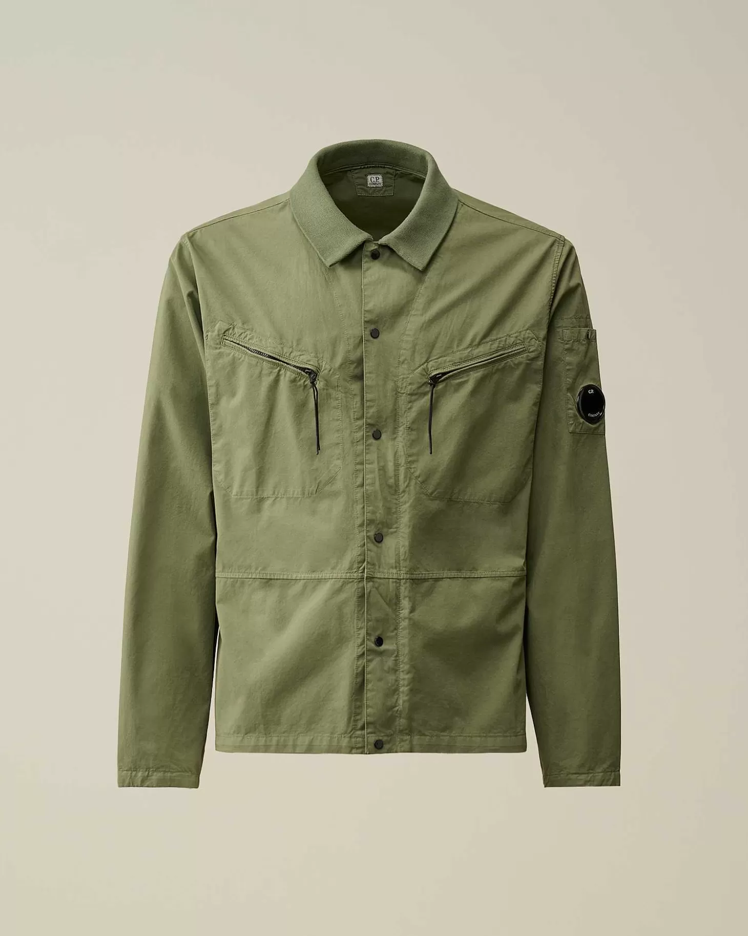New Gabardine Buttoned Shirt Men Shirt