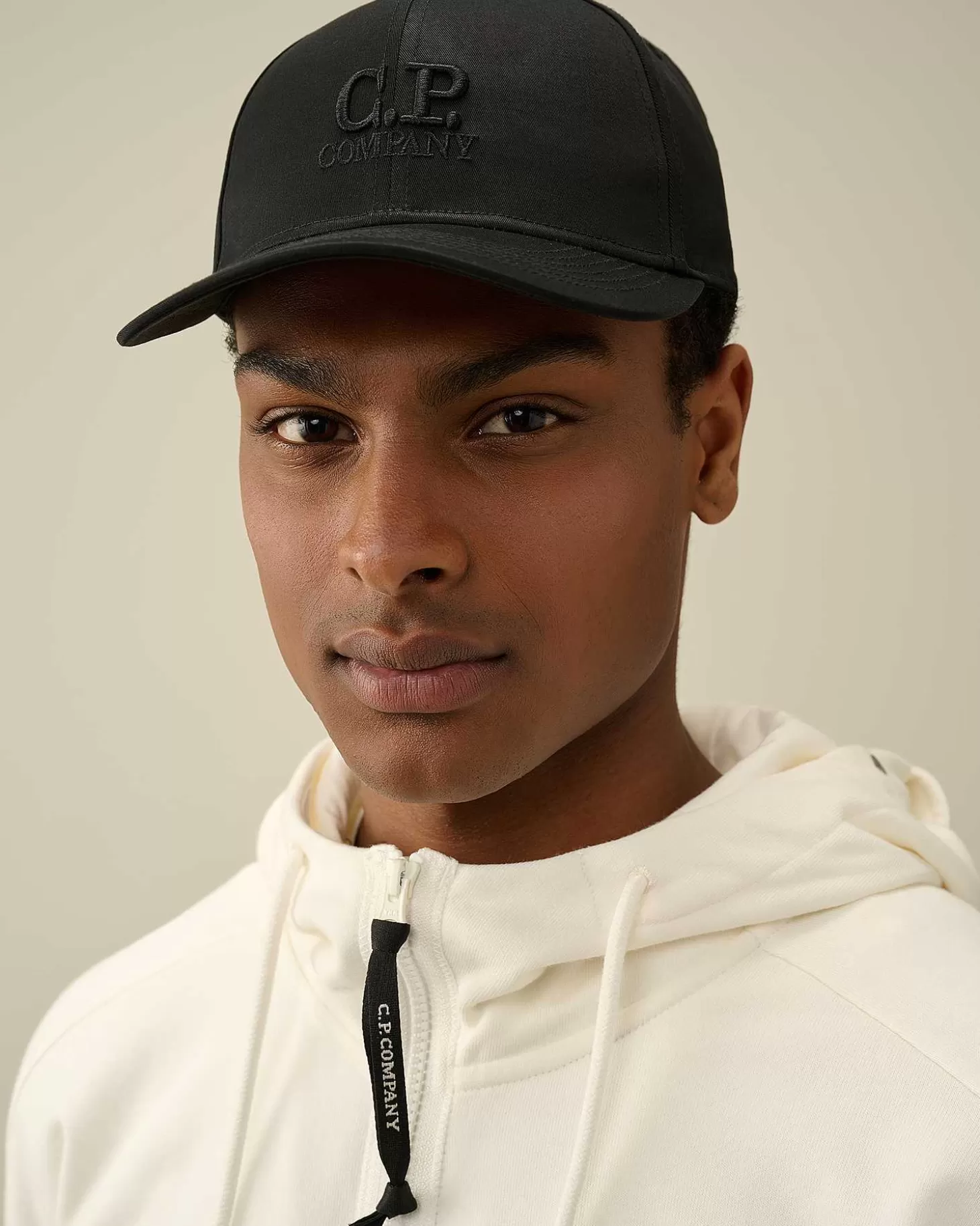 Fashion Gabardine Logo Cap Men Hats