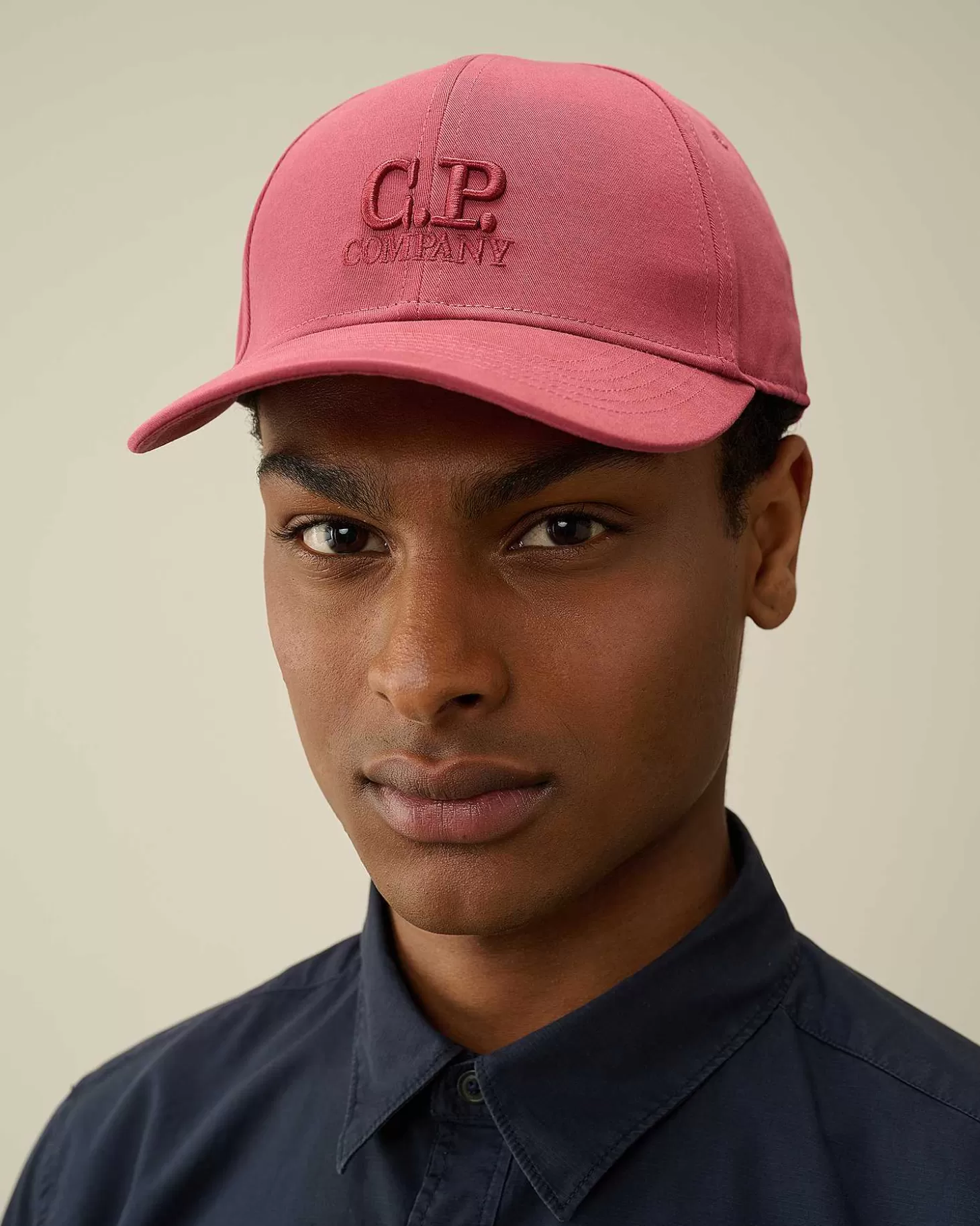 Fashion Gabardine Logo Cap Men Hats