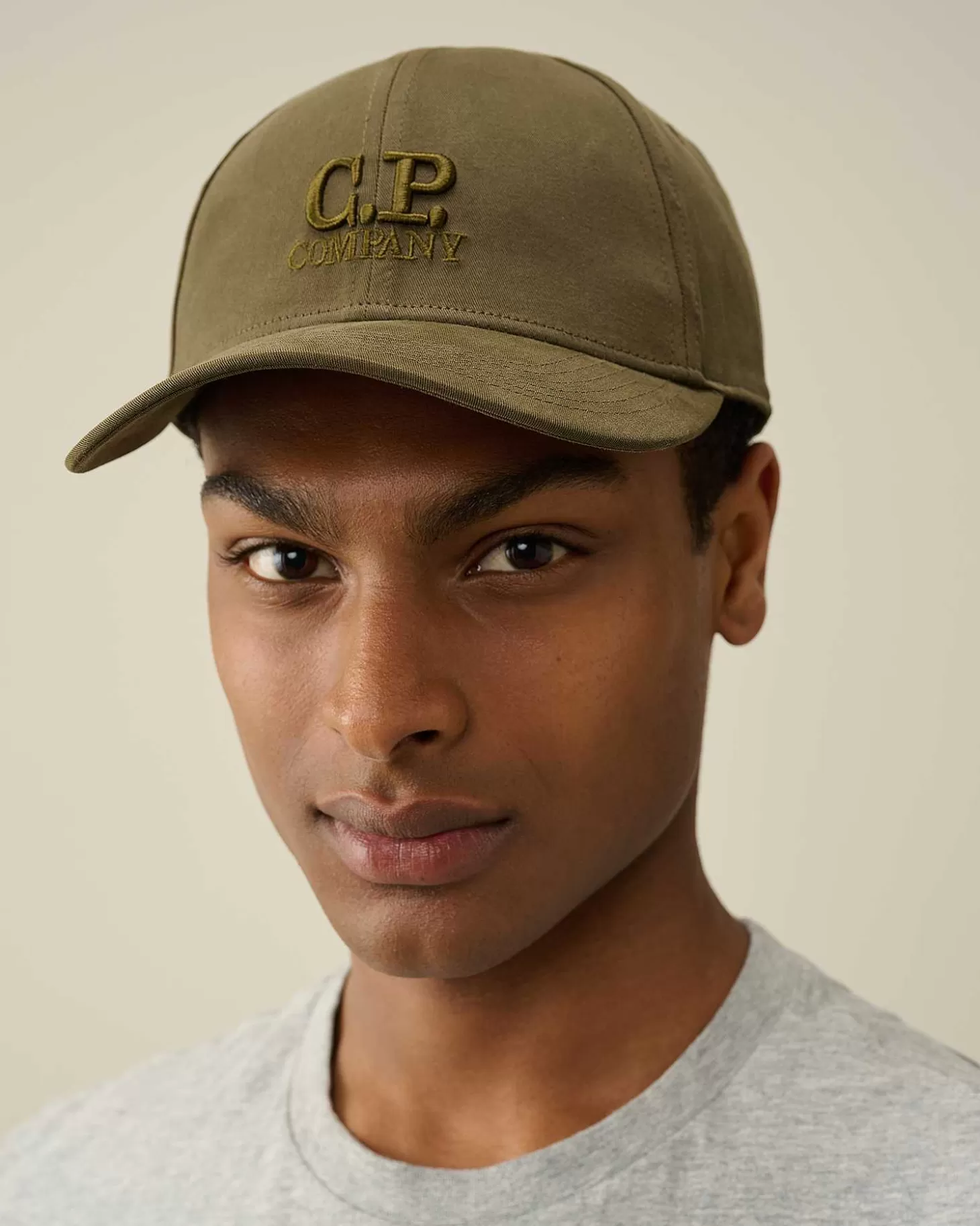 Hot Gabardine Logo Cap Men Hats