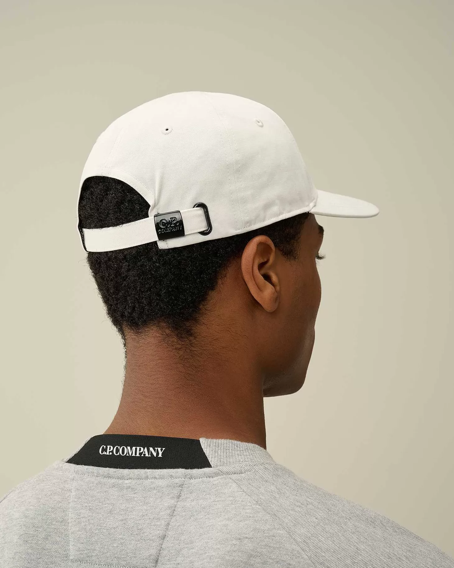 Outlet Gabardine Logo Cap Men Hats