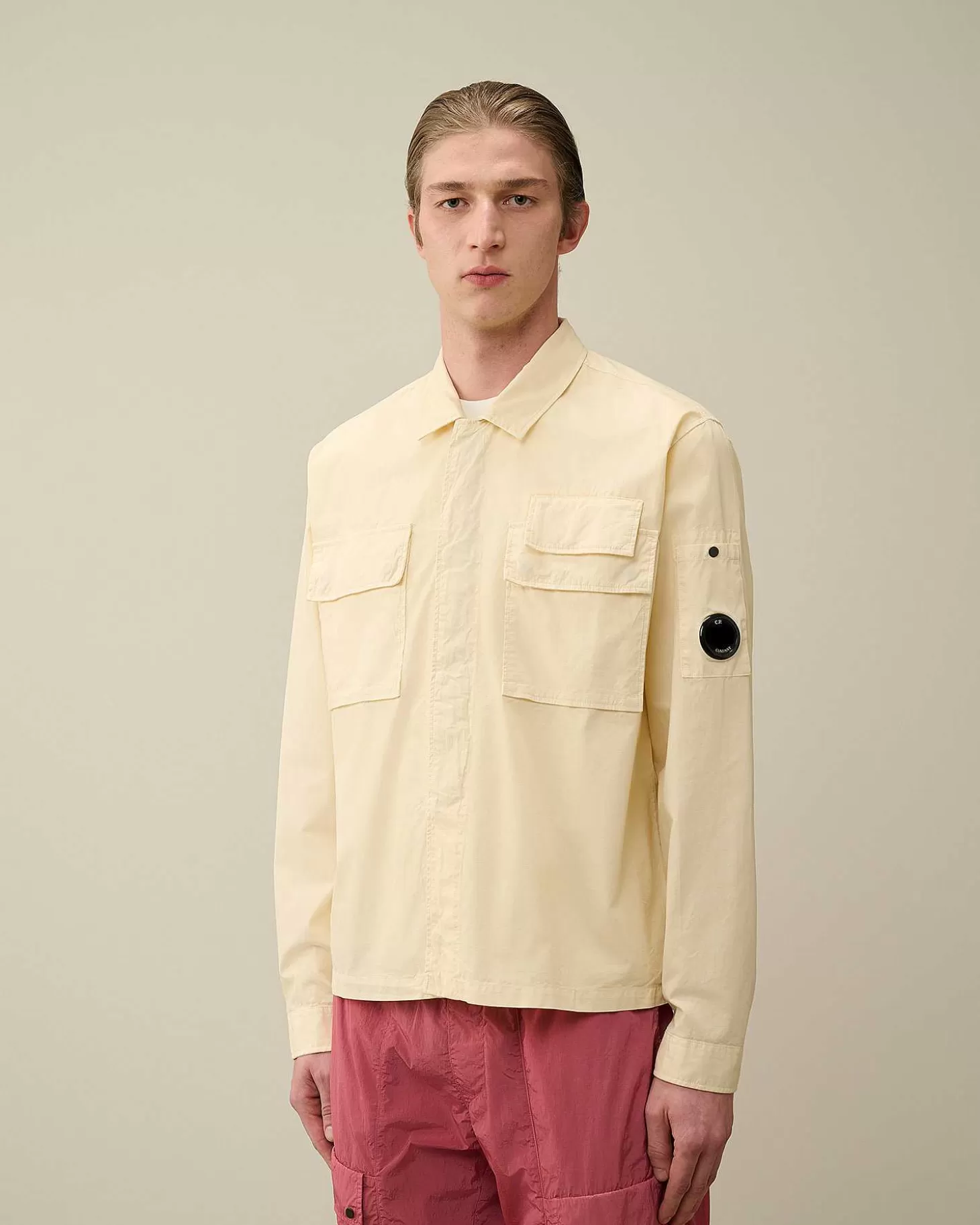 Outlet Gabardine Shirt Men Shirt