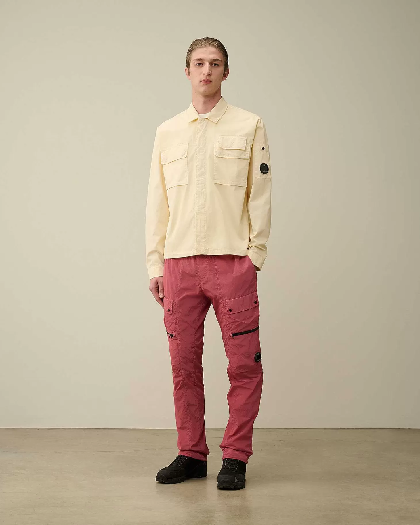 Outlet Gabardine Shirt Men Shirt