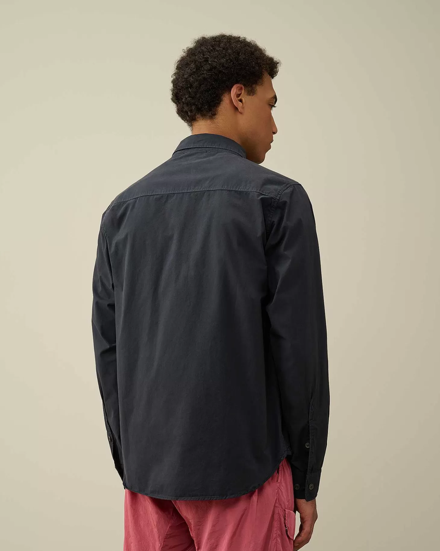 New Gabardine Zipped Shirt Men Shirt