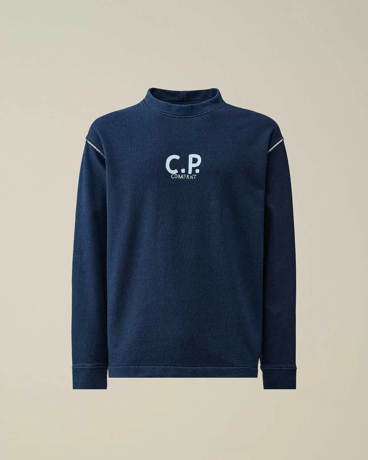 Best Sale Indigo Fleece Sweatshirt Men Sweatshirts