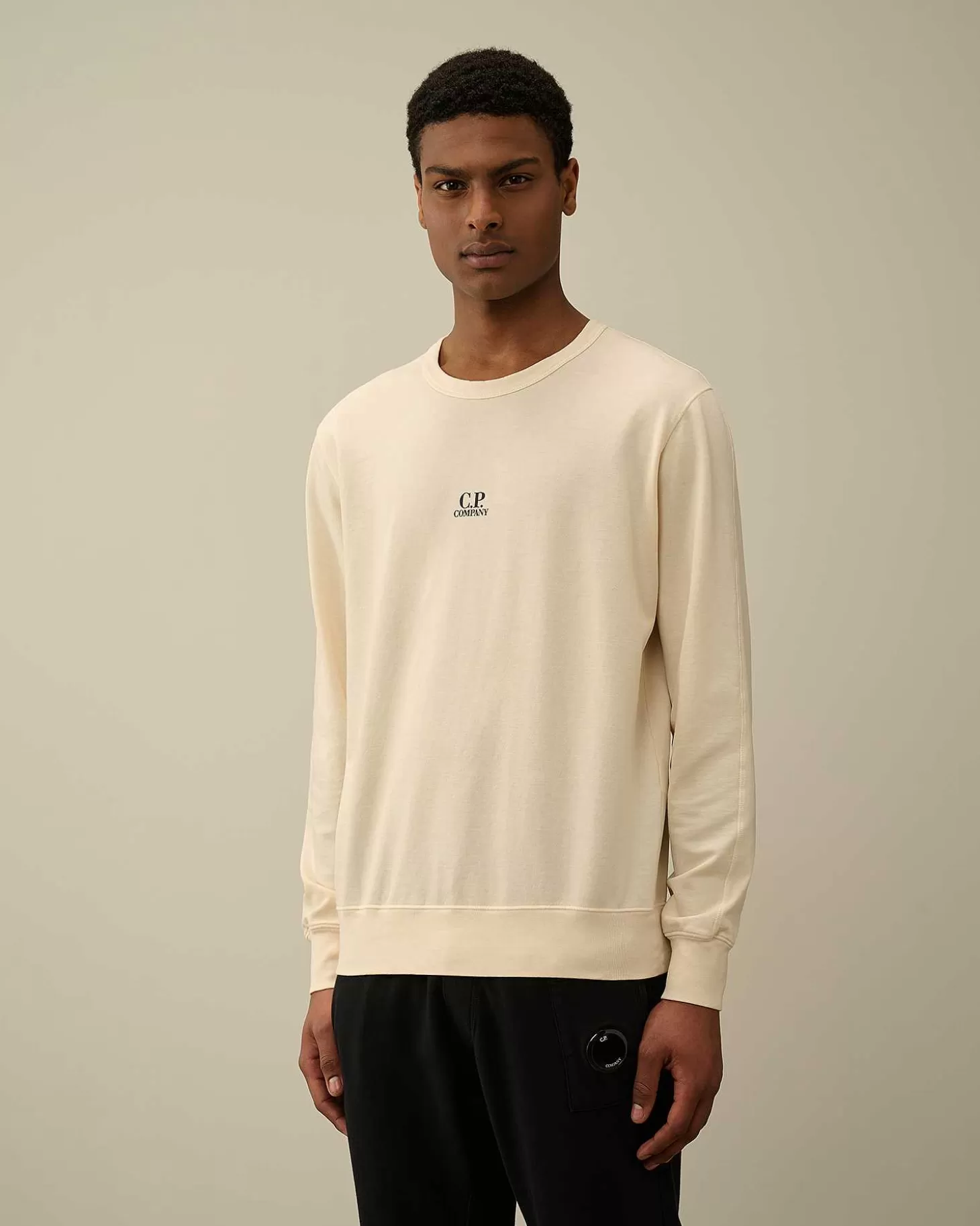 Cheap Light Fleece Logo Sweatshirt Men Sweatshirts