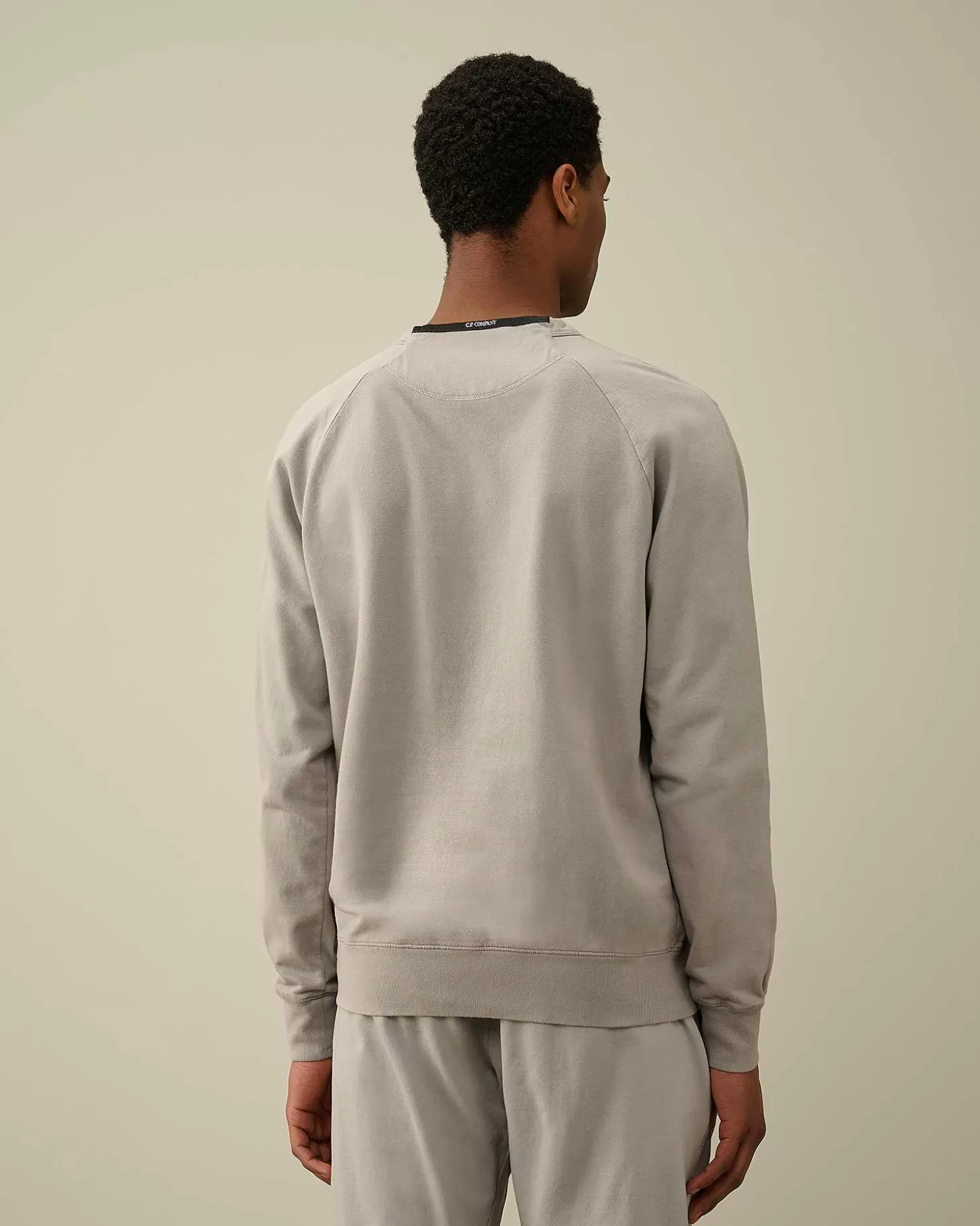 Clearance Light Fleece Logo Sweatshirt Men Sweatshirts