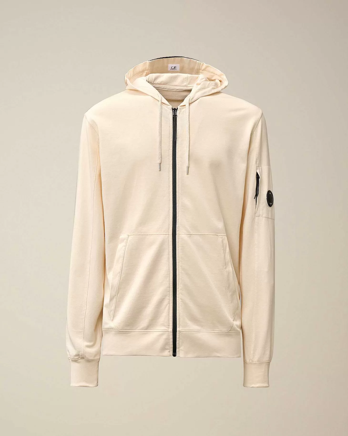 Clearance Light Fleece Zipped Hoodie Men Sweatshirts