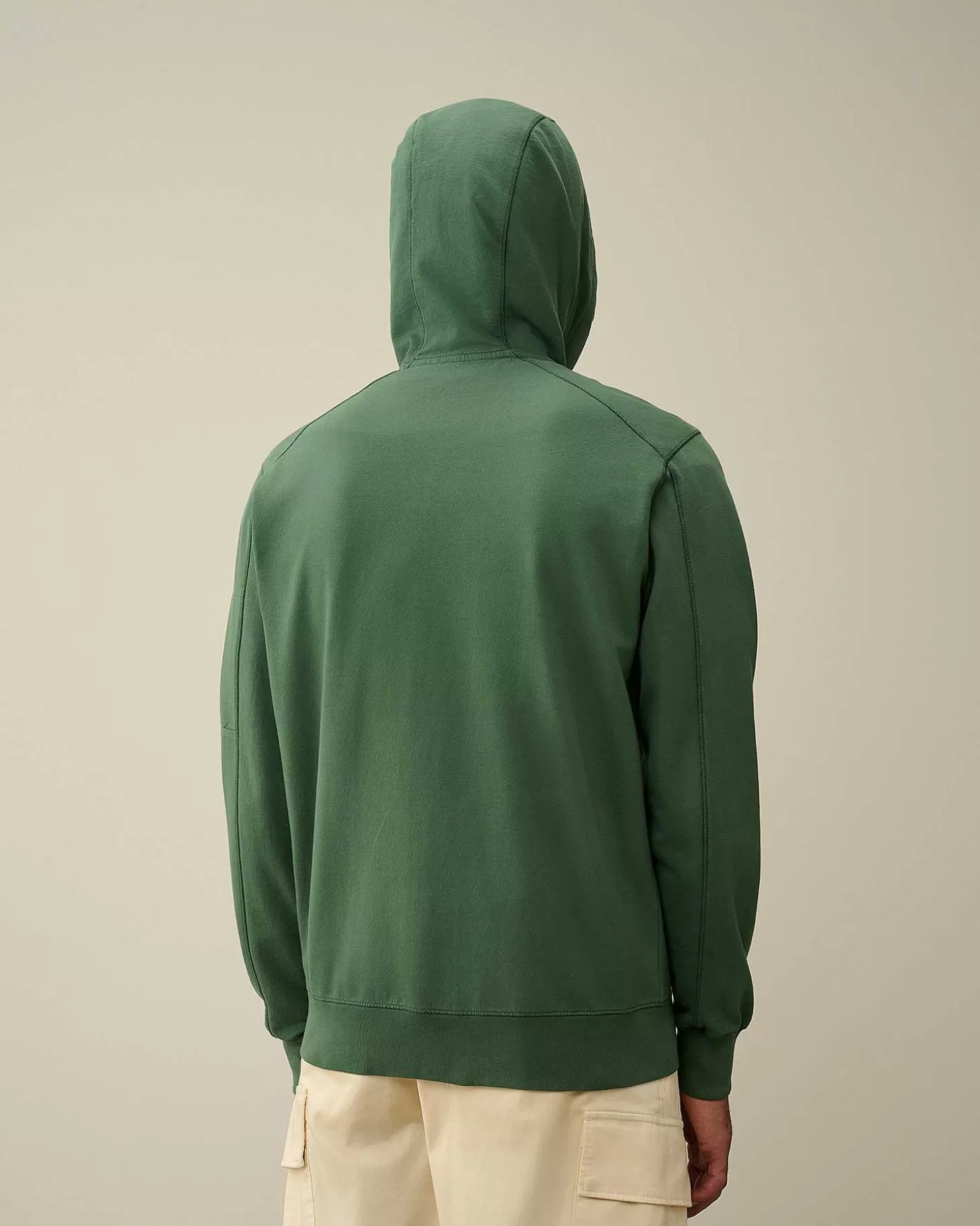 Clearance Light Fleece Zipped Hoodie Men Sweatshirts