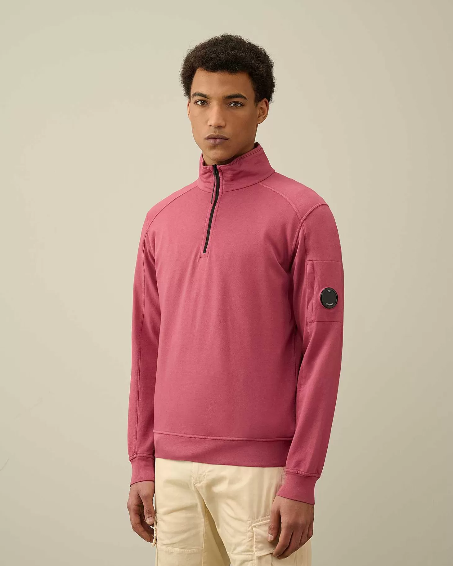 New Light Fleece Zipped Sweatshirt Men Sweatshirts