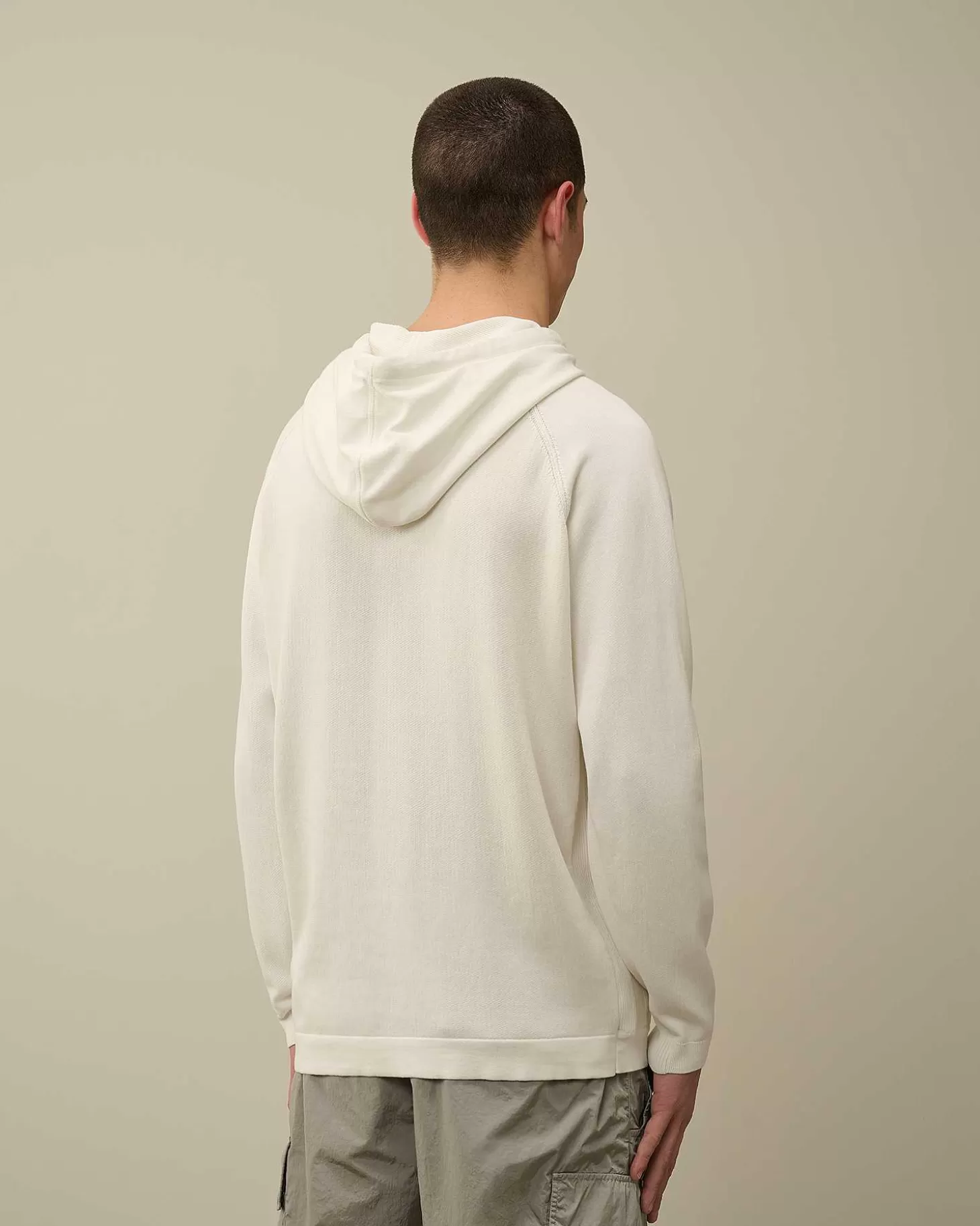 Fashion Light Terry Knitted Hoodie Men Jumpers