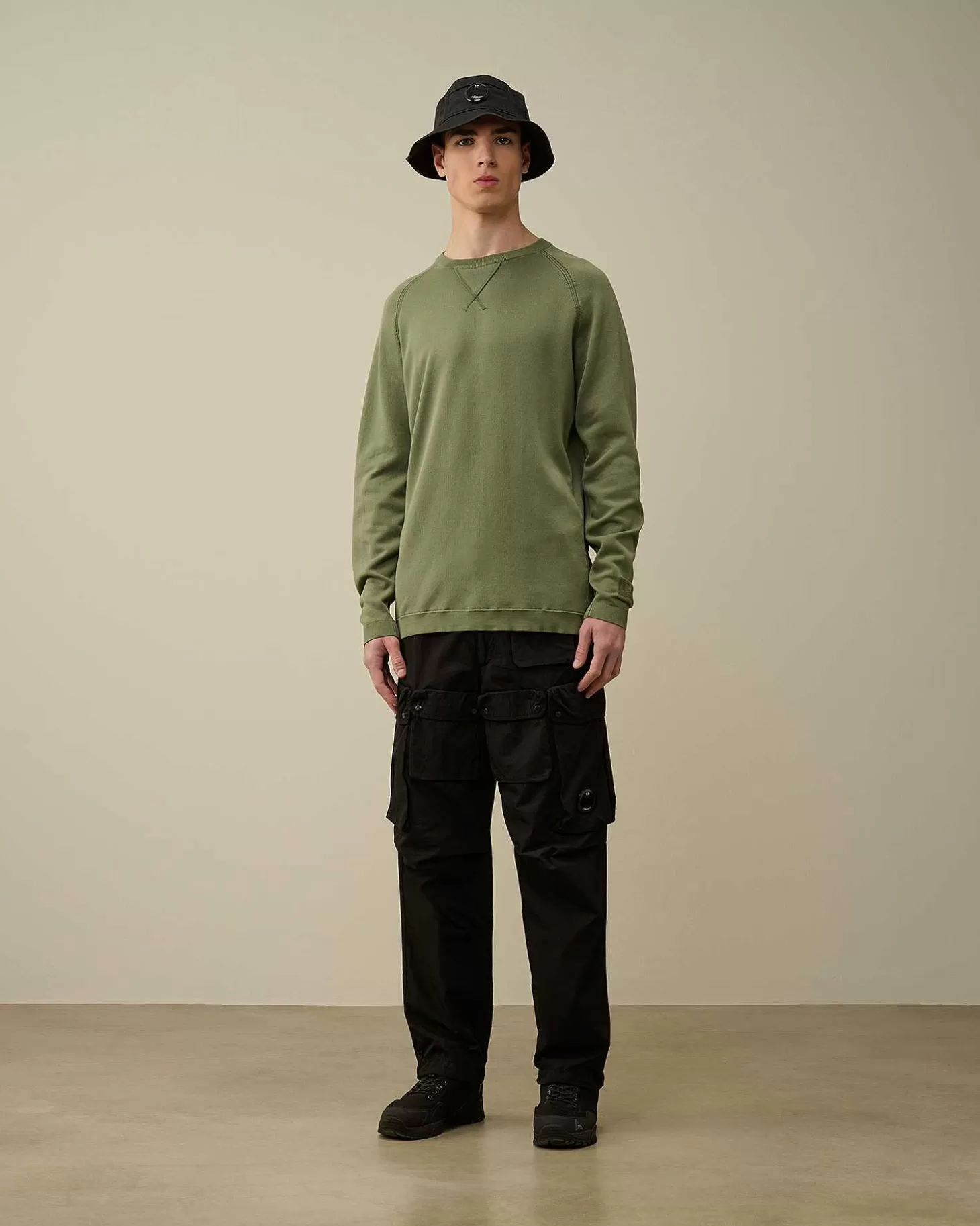 Online Light Terry Knitted Sweatshirt Men Jumpers