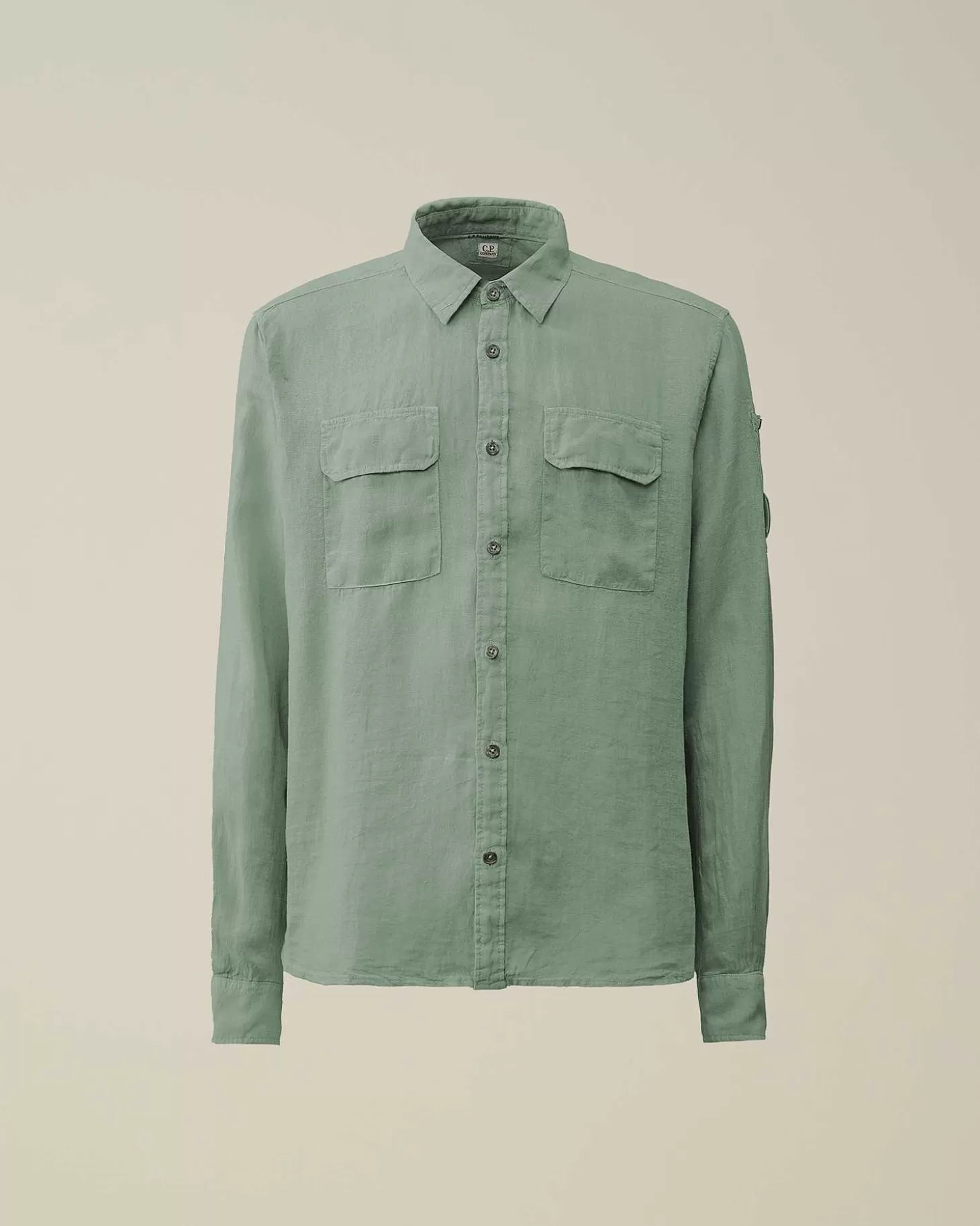 Discount Linen Pocket Shirt Men Shirt