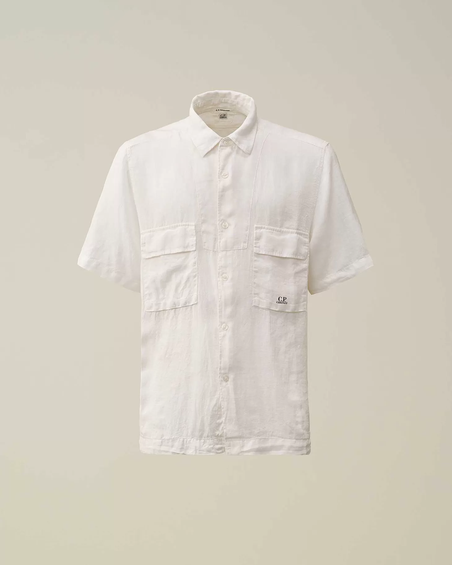 Best Sale Linen Short Sleeved Shirt Men Shirt