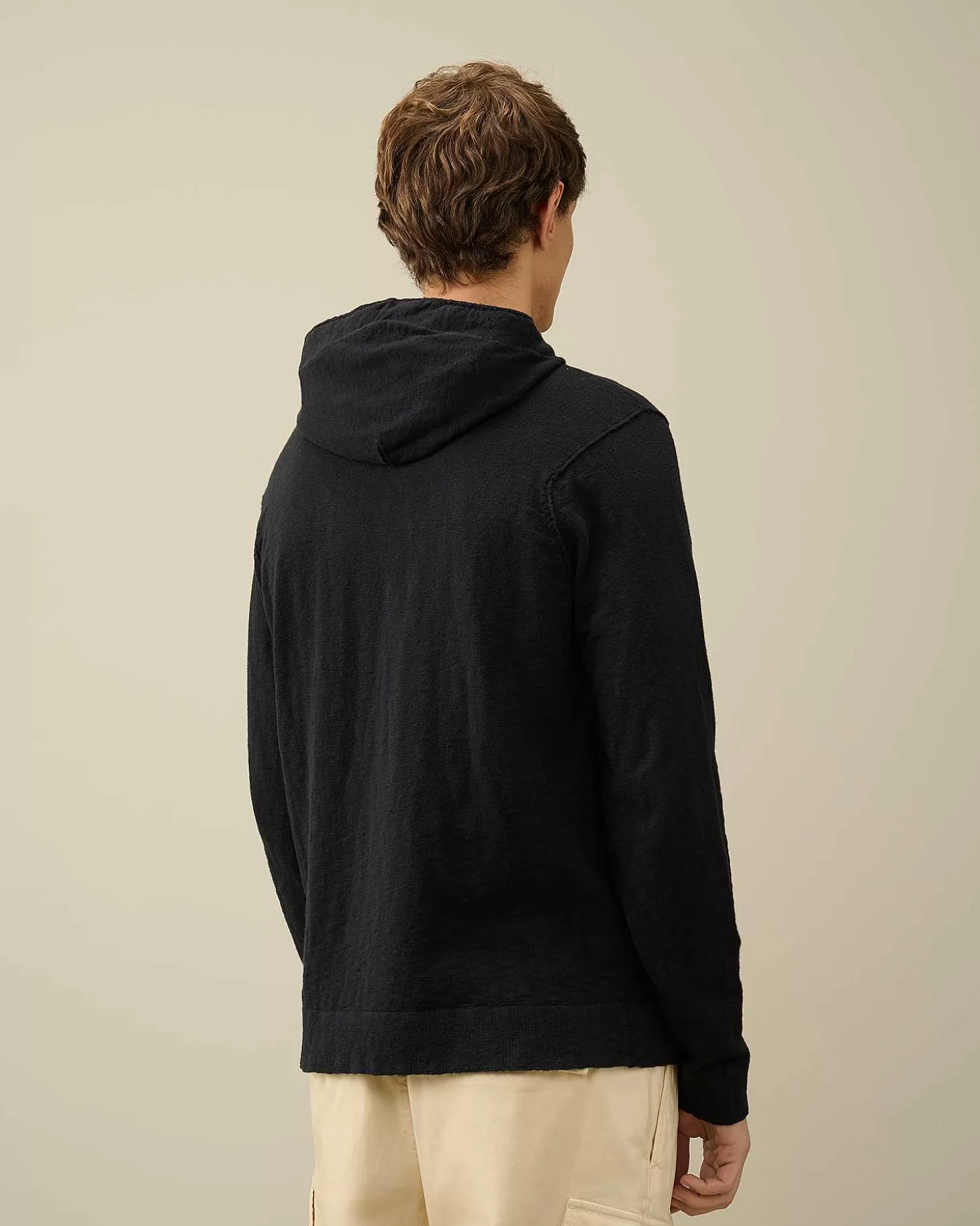 Clearance Melange Knitwear Hoodie Men Jumpers