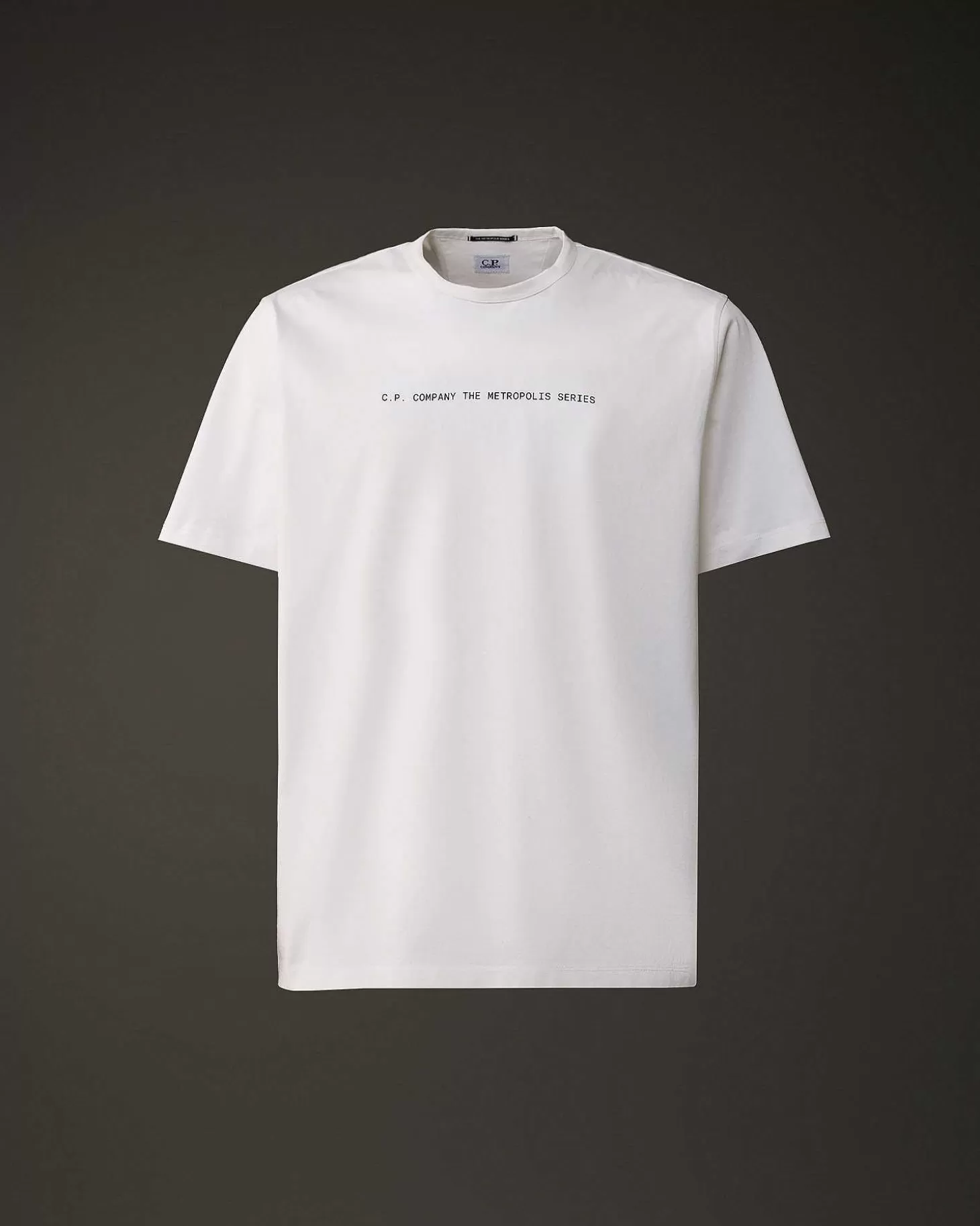 Outlet Metropolis Series Mercerized Jersey Graphic Face T-Shirt Men Metropolis Series
