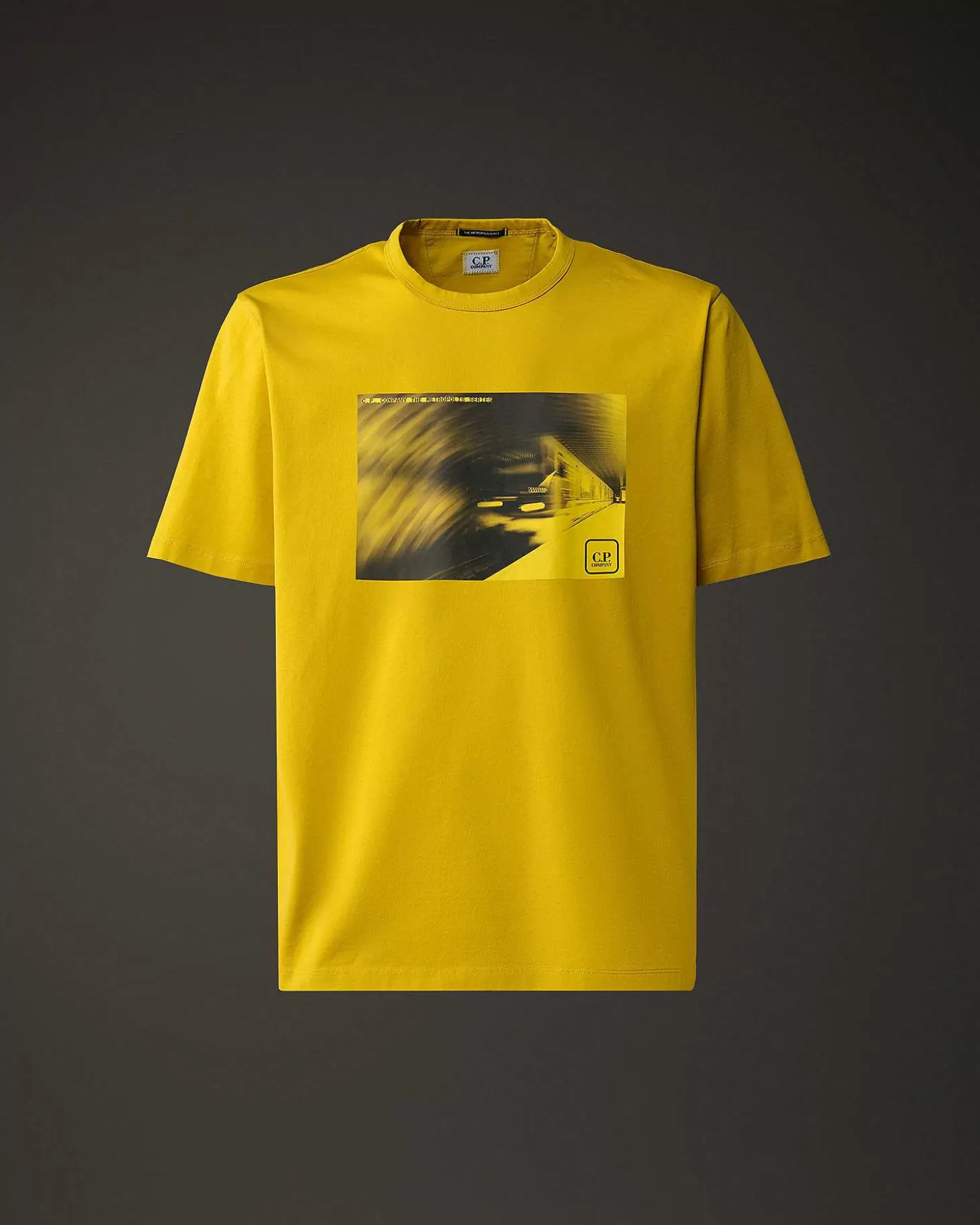Sale Metropolis Series Mercerized Jersey Graphic Metro T-Shirt Men Metropolis Series