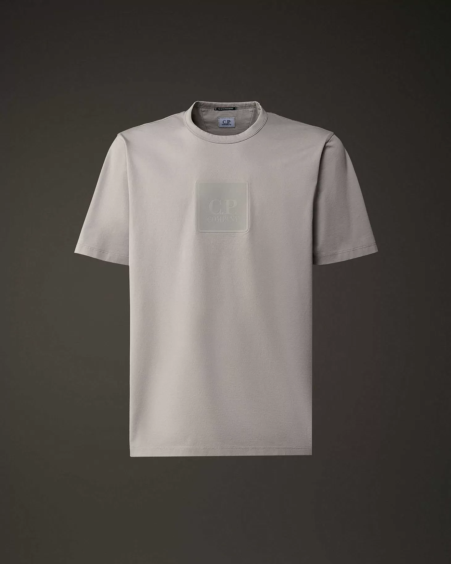 Best Sale Metropolis Series Mercerized Jersey Logo Badge T-Shirt Men Metropolis Series