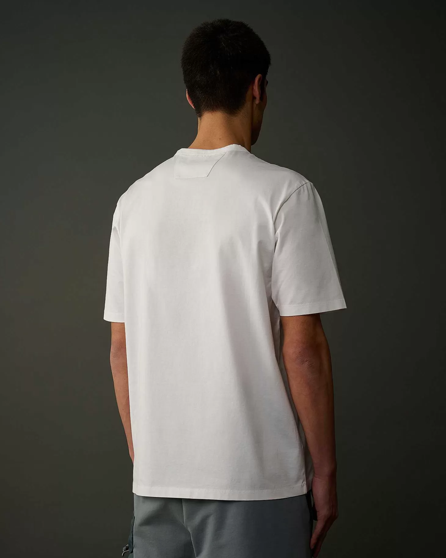 Sale Metropolis Series Mercerized Jersey Logo Badge T-Shirt Men Metropolis Series