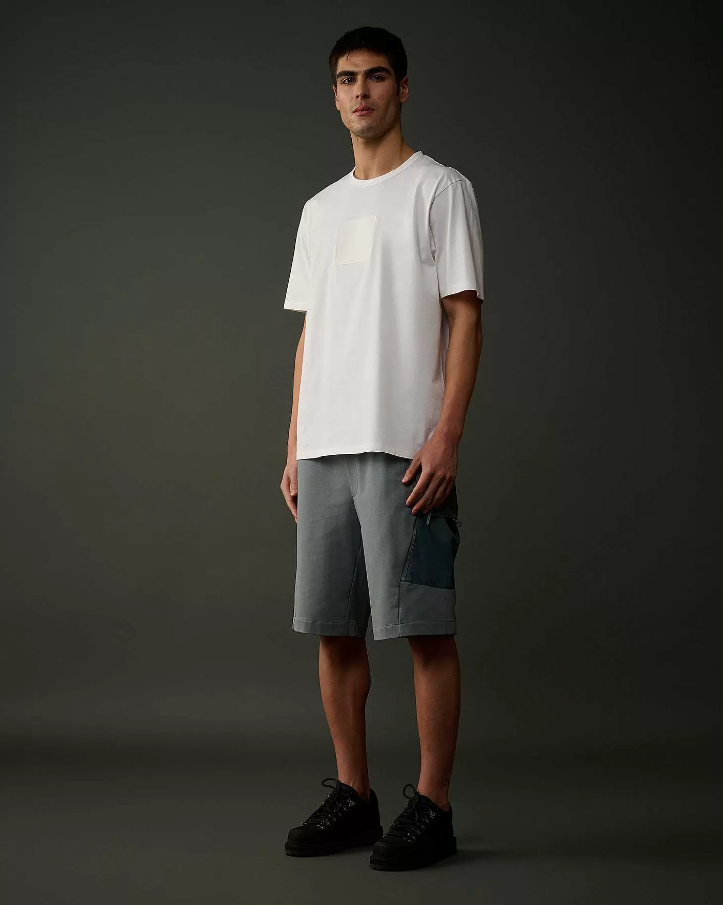 Sale Metropolis Series Mercerized Jersey Logo Badge T-Shirt Men Metropolis Series