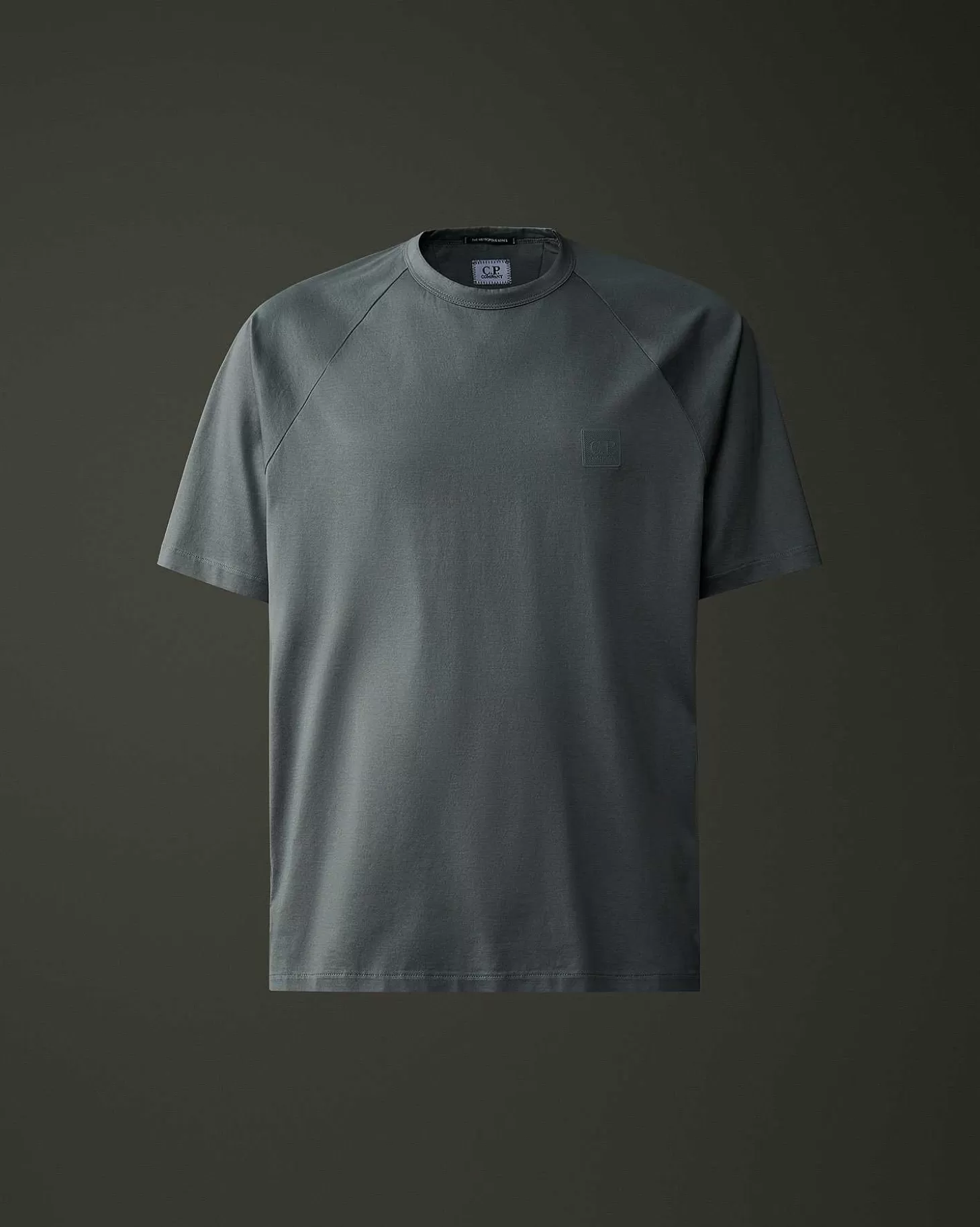 Cheap Metropolis Series Mercerized Jersey Logo T-Shirt Men Metropolis Series