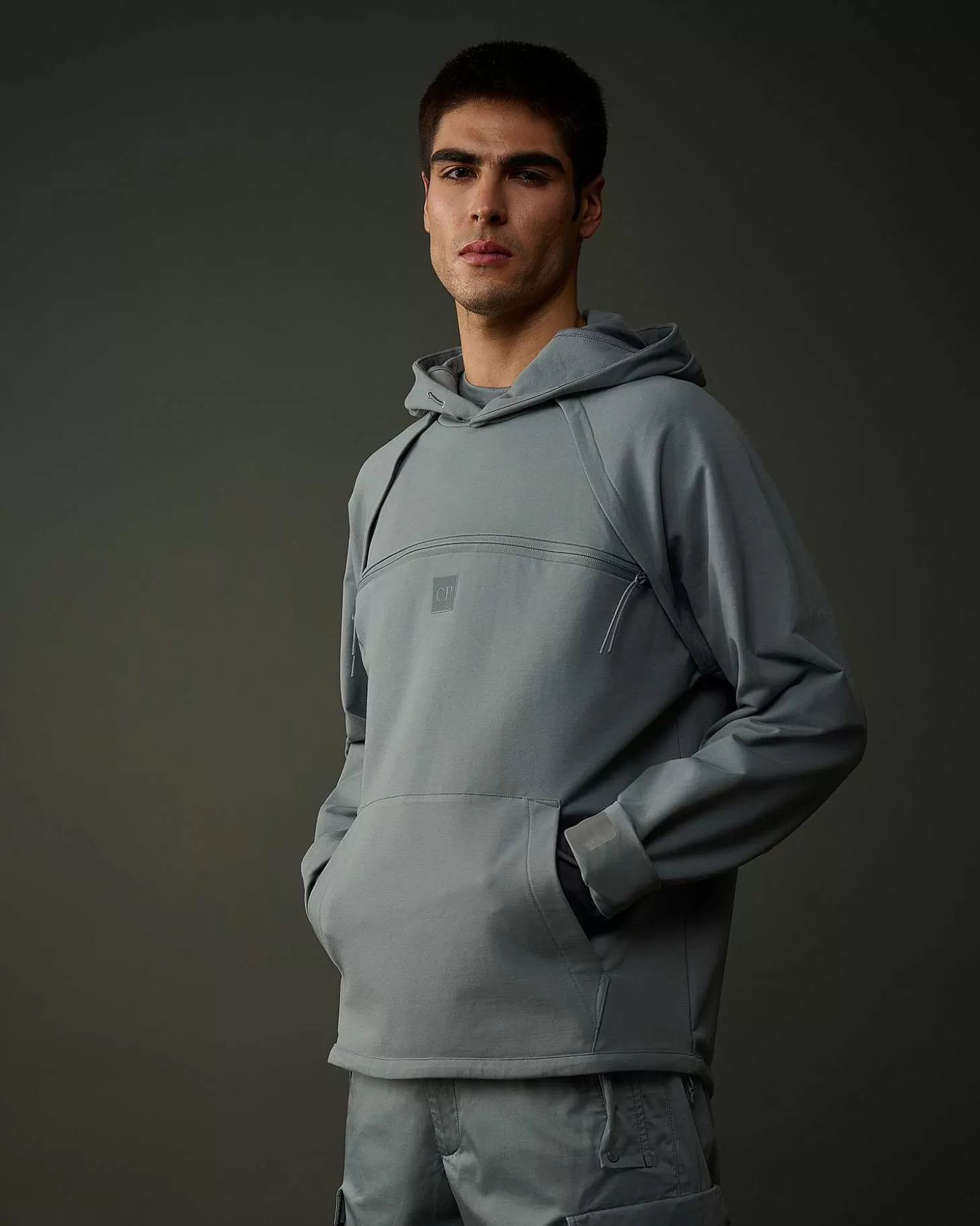 Shop Metropolis Series Stretch Fleece Hoodie Men Metropolis Series