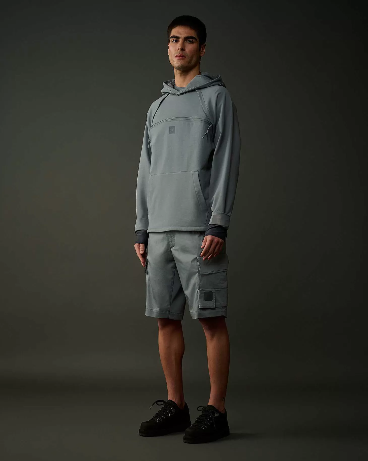 Shop Metropolis Series Stretch Fleece Hoodie Men Metropolis Series
