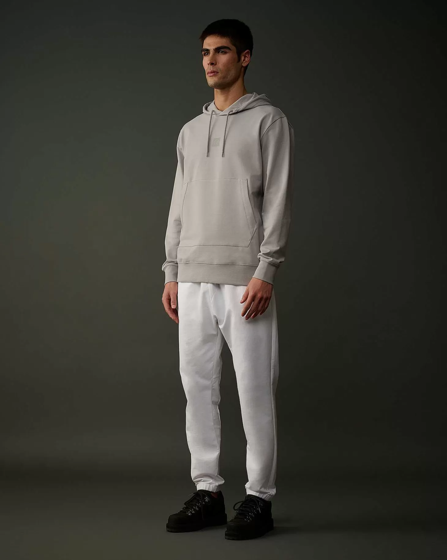 Flash Sale Metropolis Series Stretch Fleece Logo Hoodie Men Metropolis Series