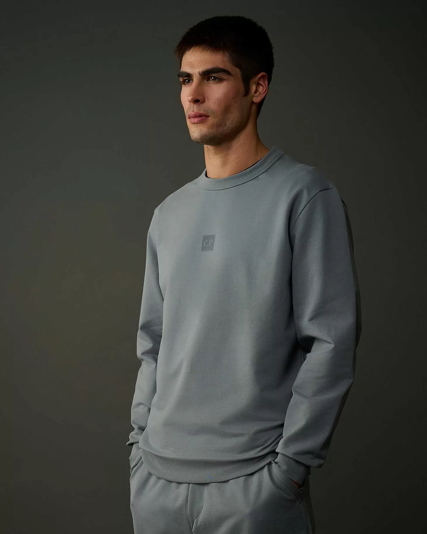 Best Sale Metropolis Series Stretch Fleece Logo Sweatshirt Men Metropolis Series