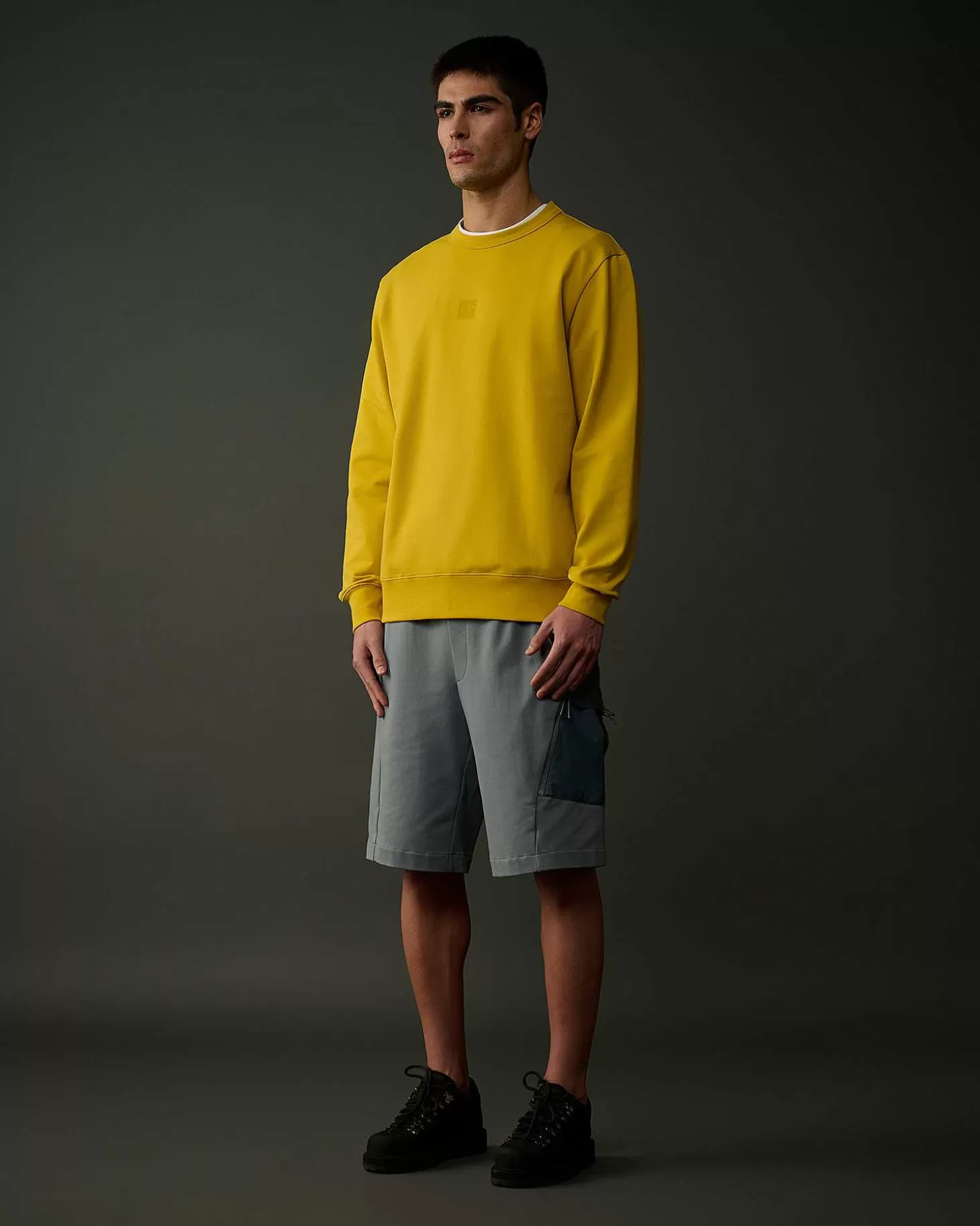 Cheap Metropolis Series Stretch Fleece Logo Sweatshirt Men Metropolis Series