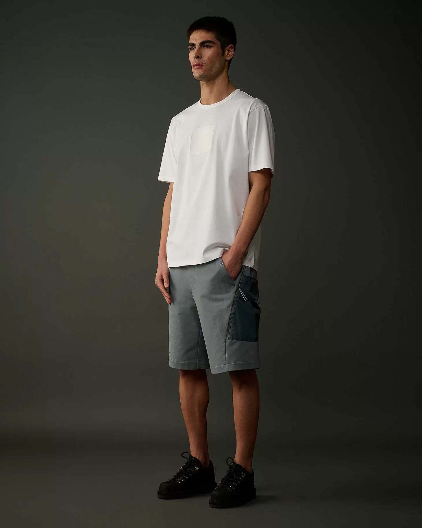 Outlet Metropolis Series Stretch Fleece Mixed Cargo Shorts Men Metropolis Series