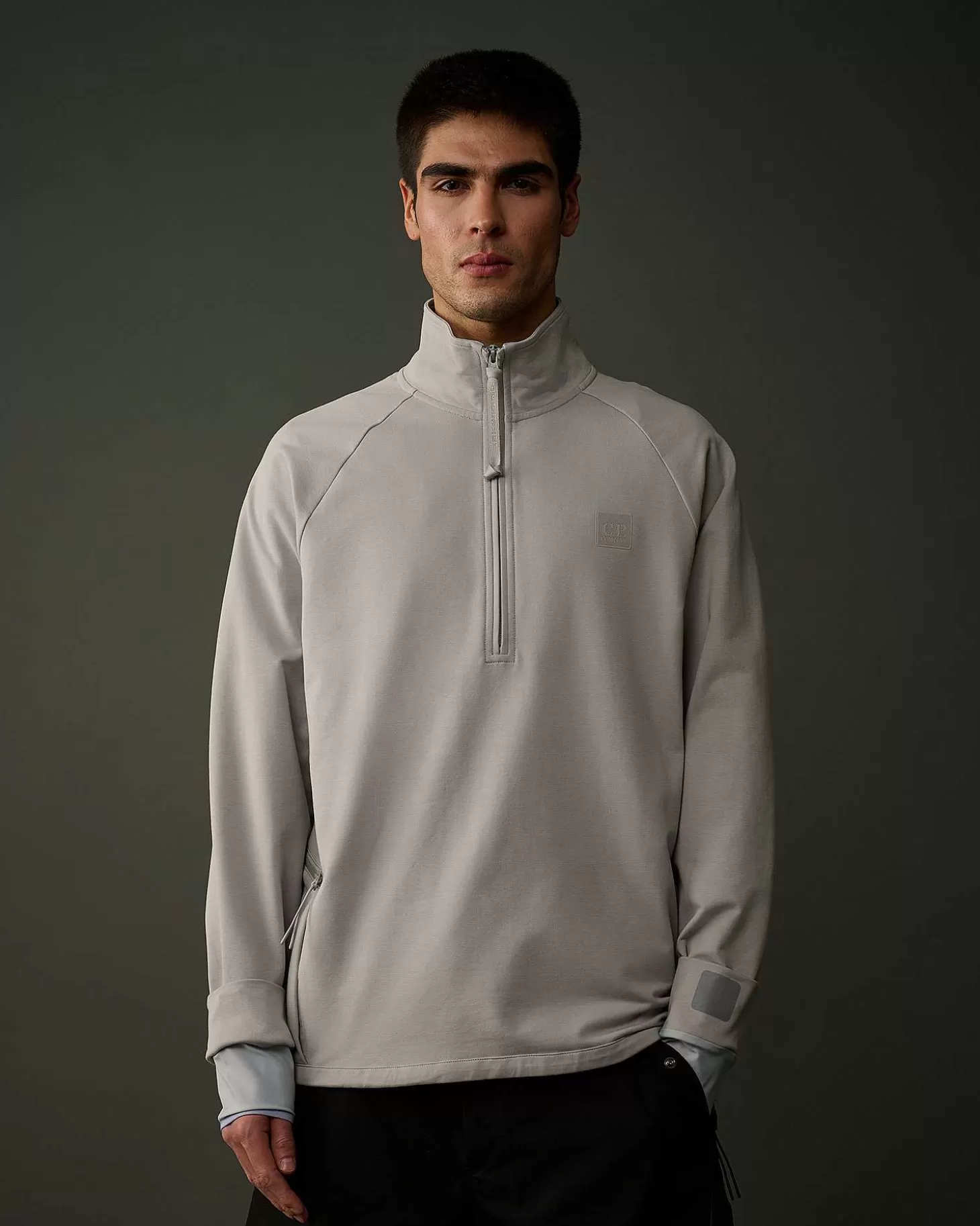 Fashion Metropolis Series Stretch Fleece Sweatshirt Men Metropolis Series