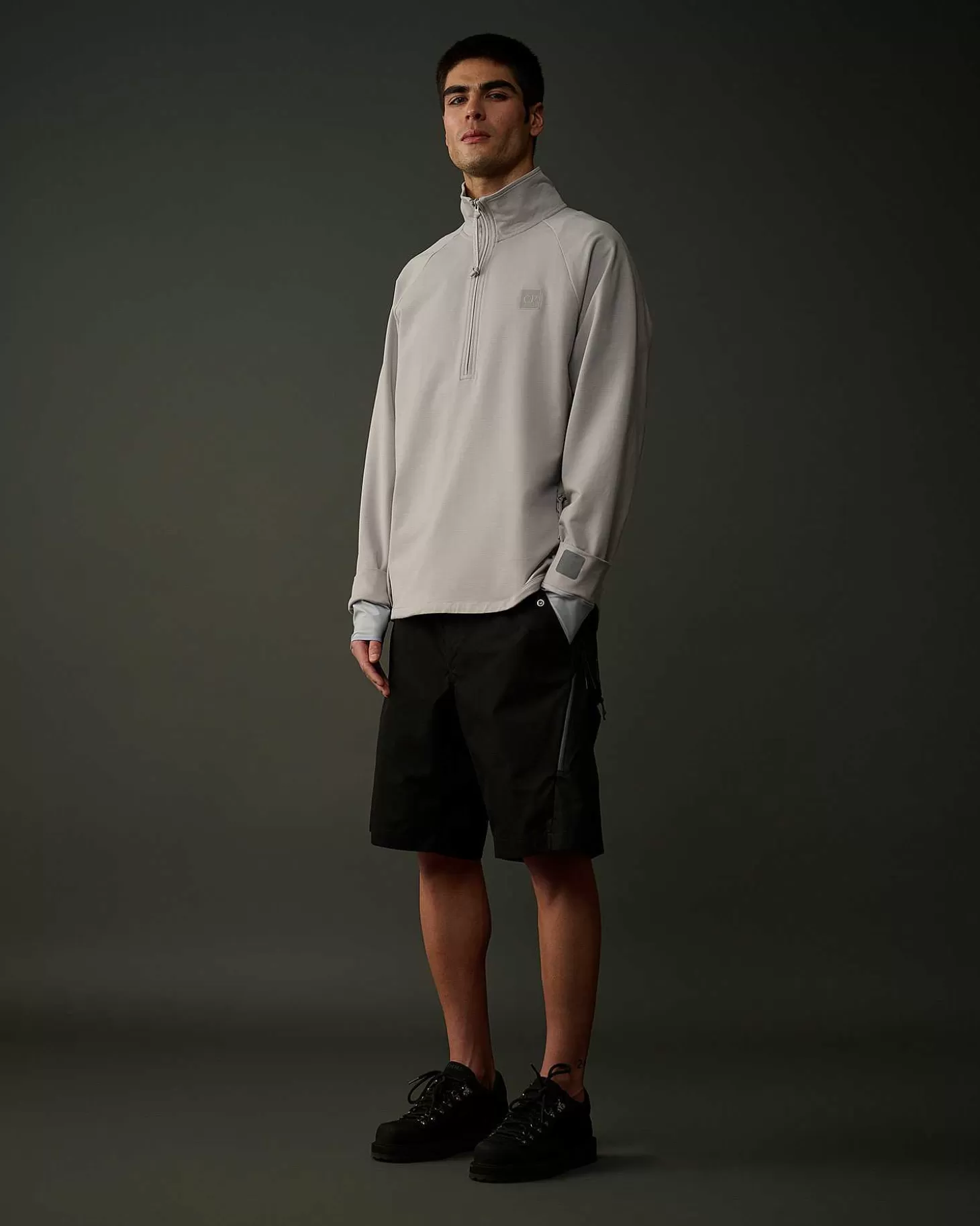 Fashion Metropolis Series Stretch Fleece Sweatshirt Men Metropolis Series