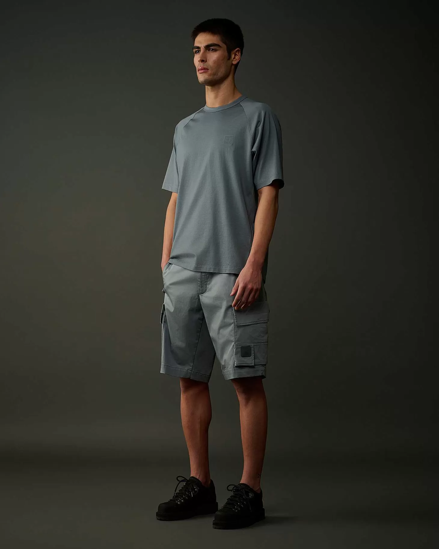 Cheap Metropolis Series Stretch Sateen Cargo Shorts Men Metropolis Series