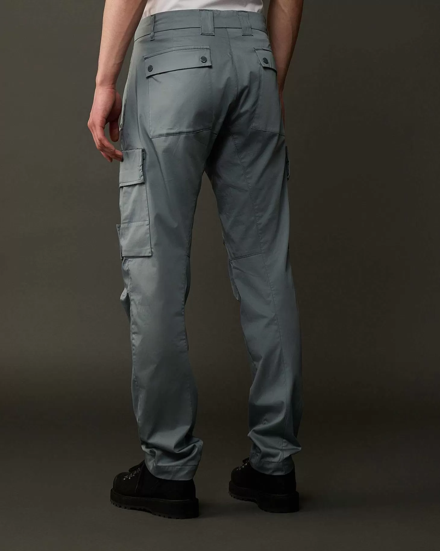Online Metropolis Series Stretch Sateen Ergonomic Cargo Pants Men Metropolis Series