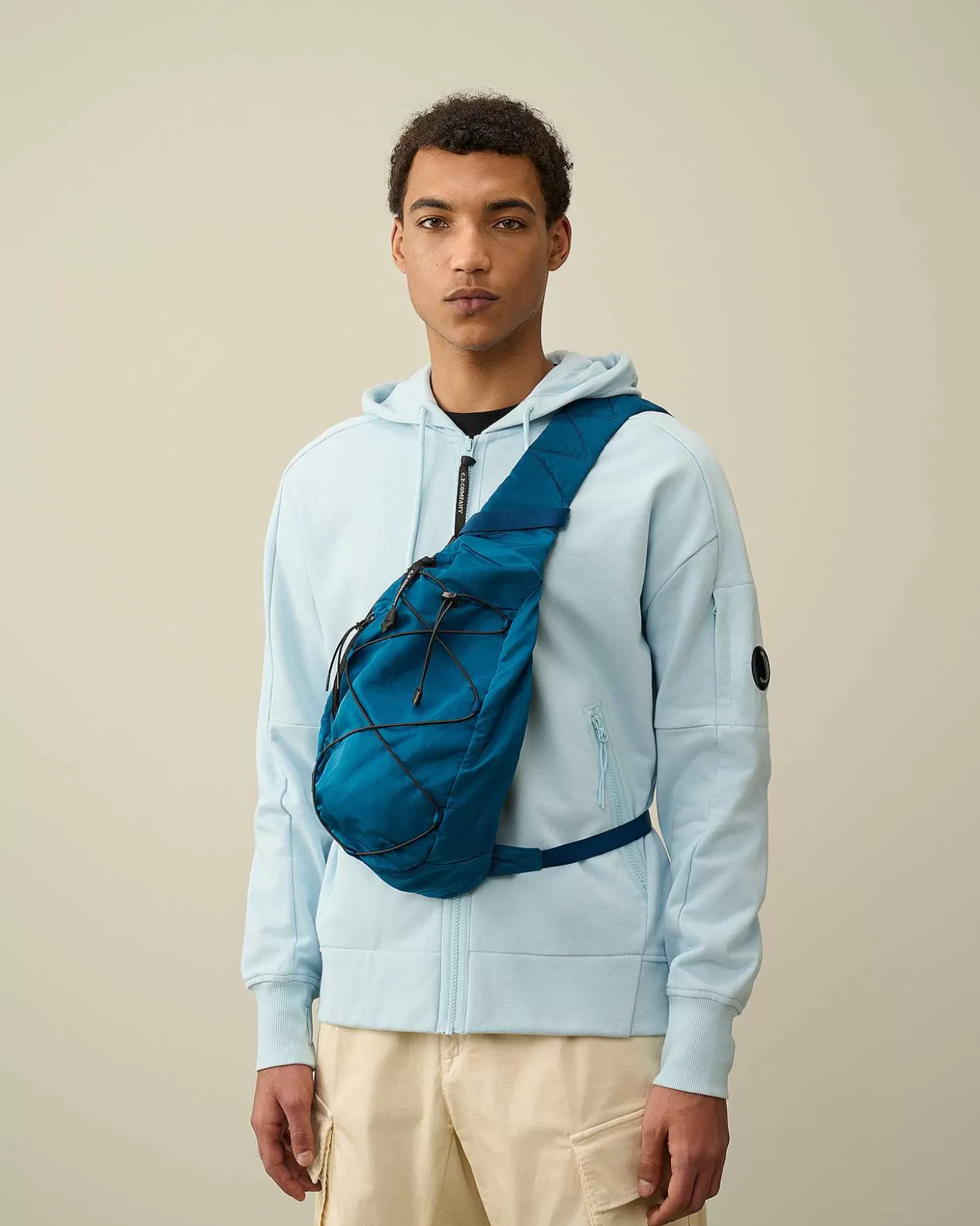 New Nylon B Crossbody Rucksack Men Backpacks & Waistbag