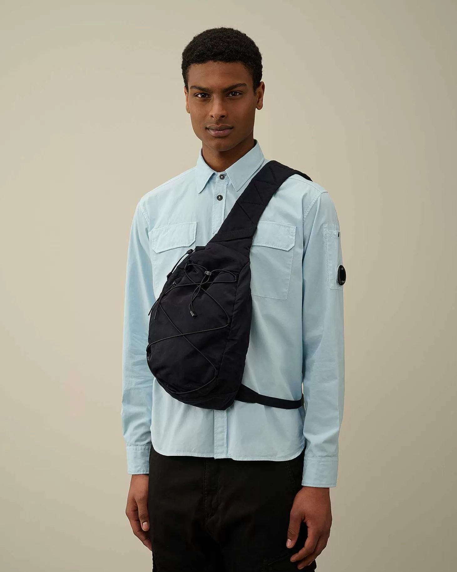 Flash Sale Nylon B Crossbody Rucksack Men Backpacks & Waistbag