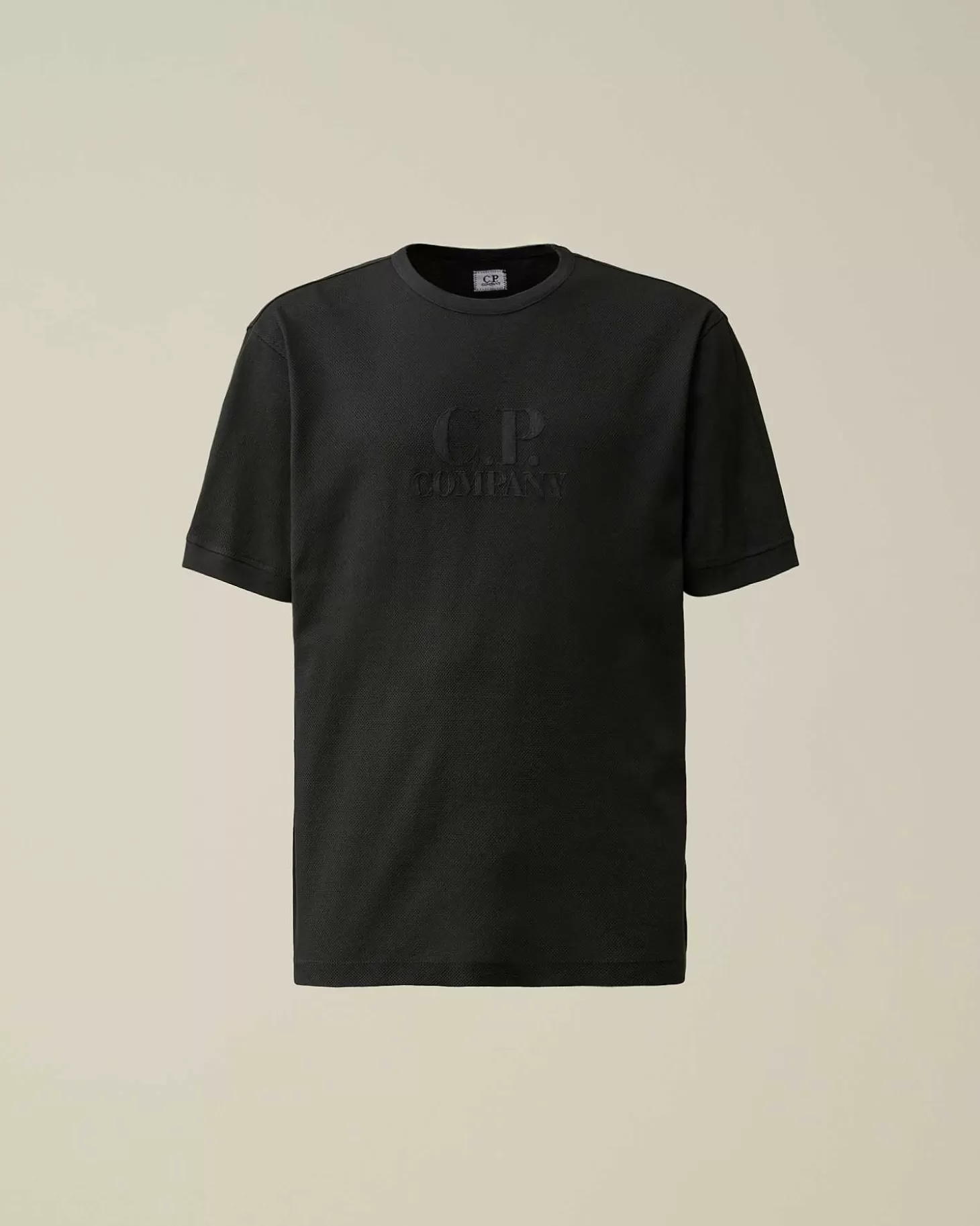 Hot Piquet Waffle Logo T-Shirt Men T-Shirts & Polo