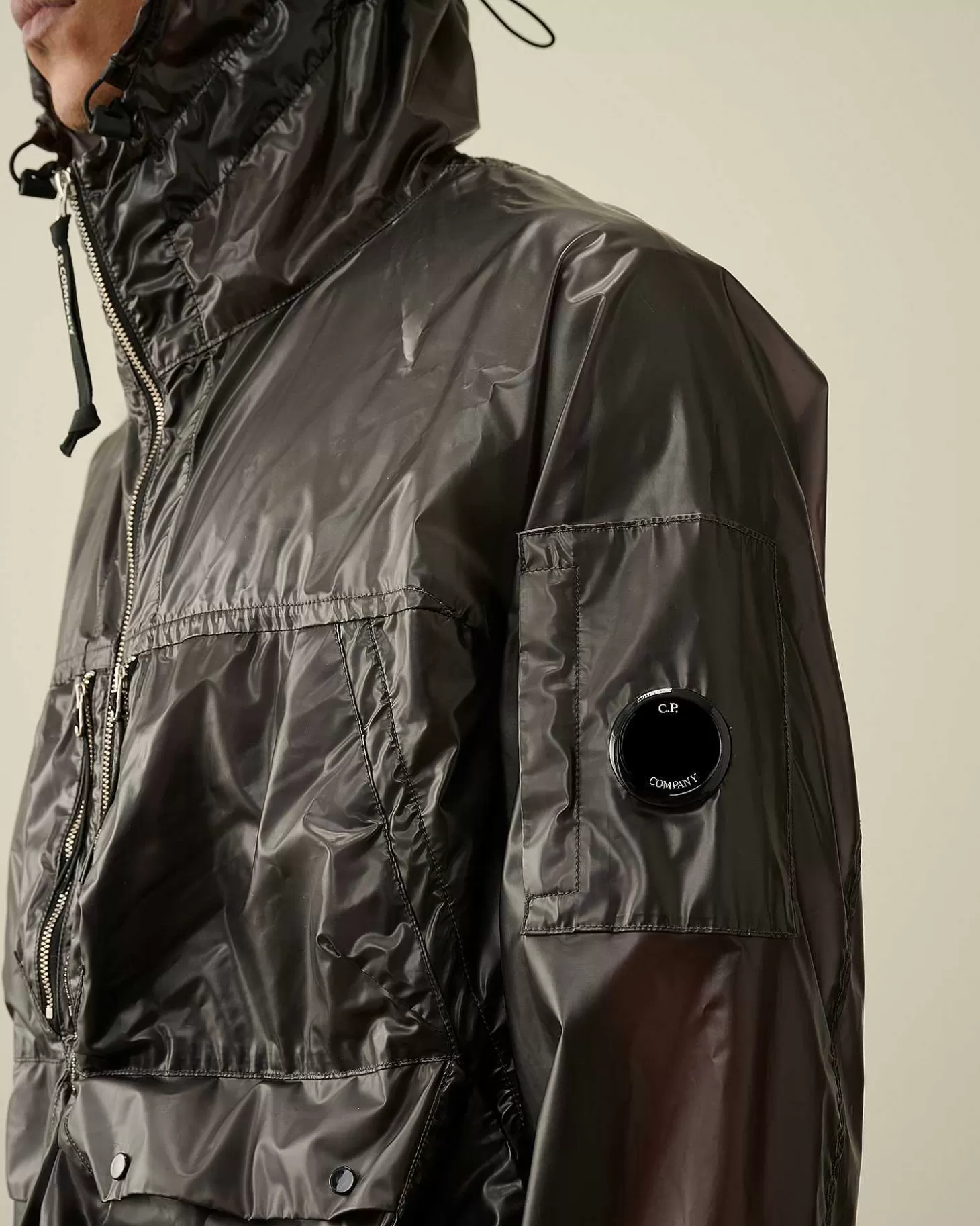 Outlet Pium Hooded Jacket Men Jacket & Coats